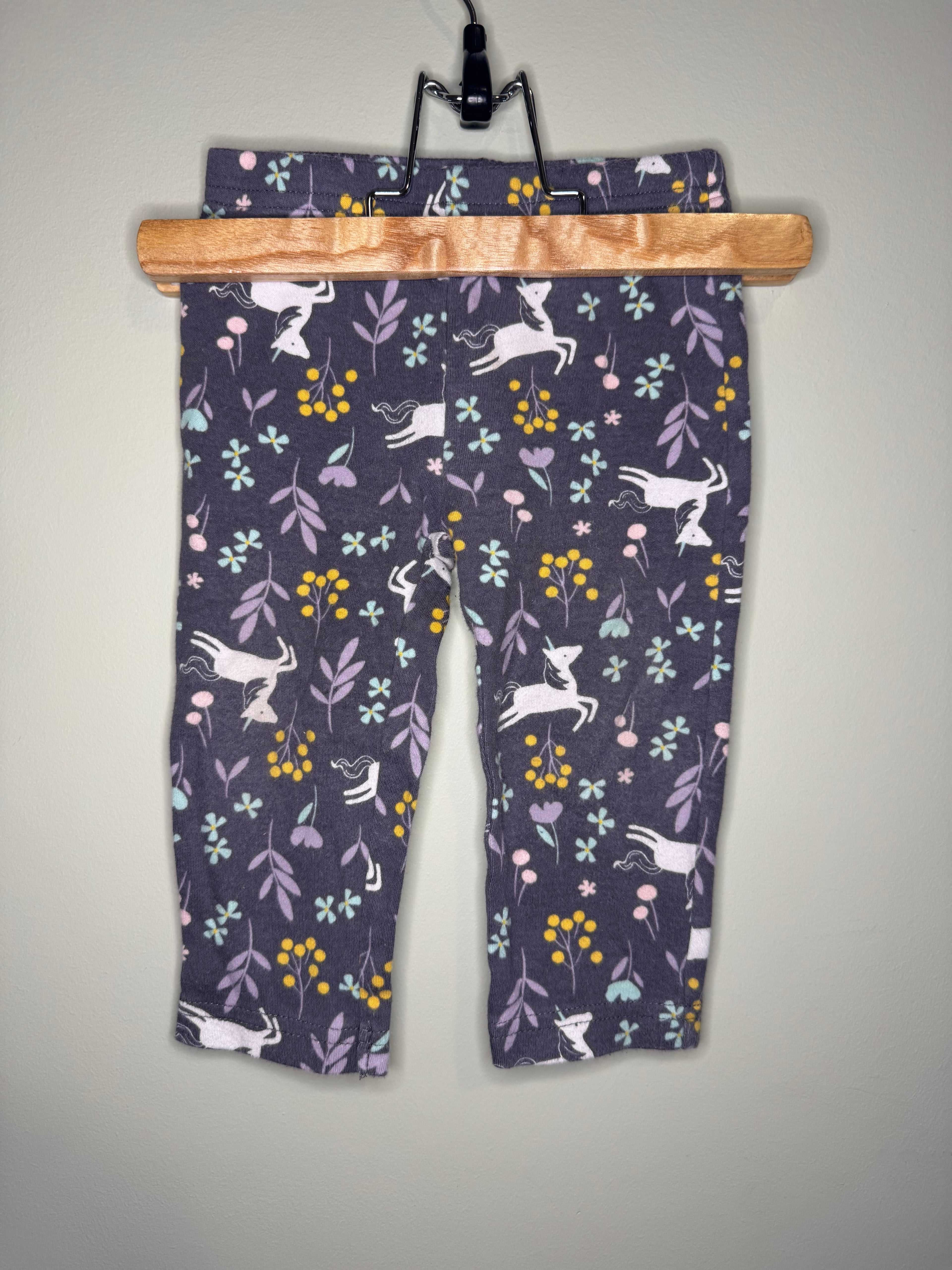 Carter’s – Floral Cotton Pants – 6–9M