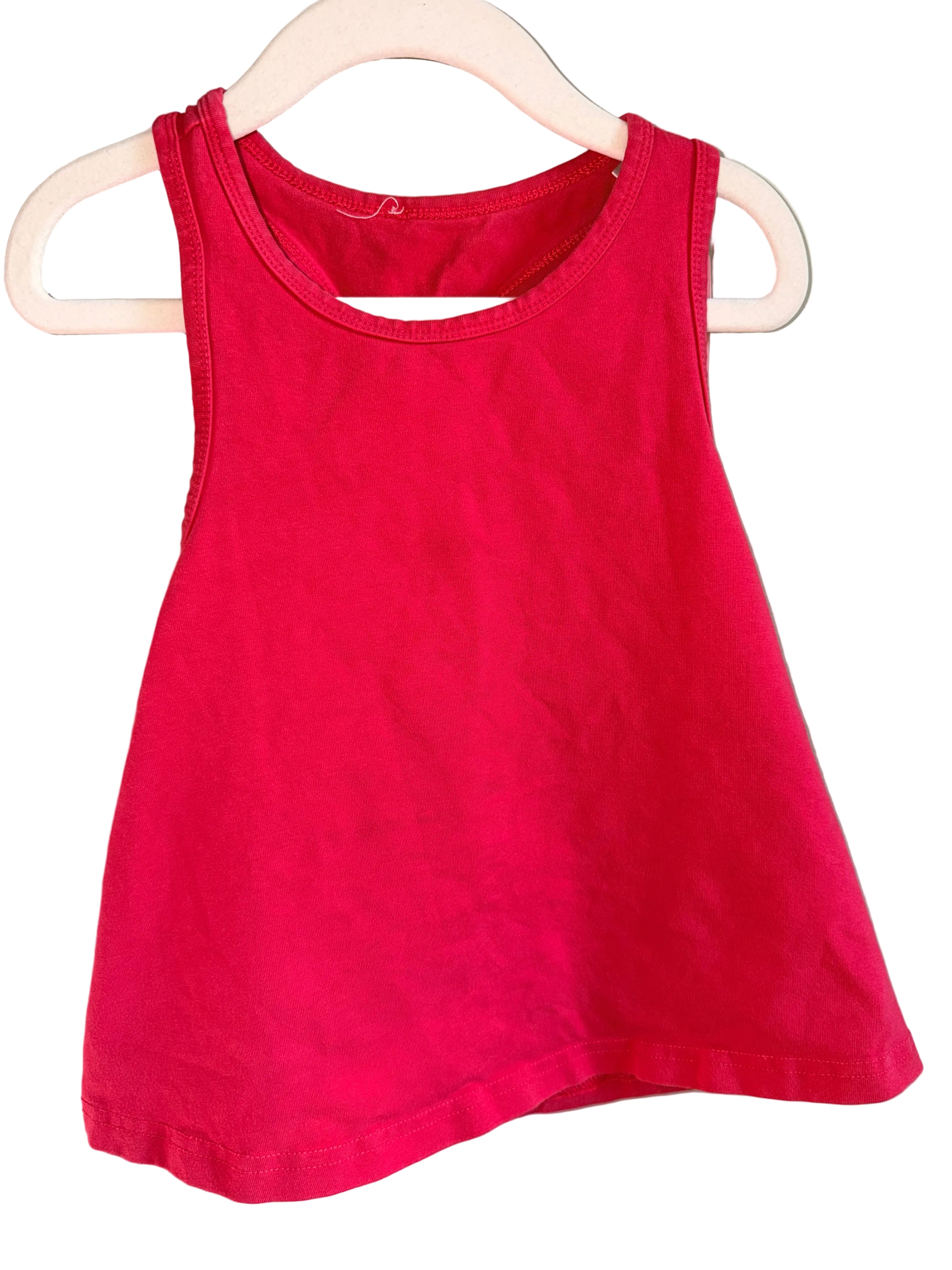 Pink Racerback Tank – Size 2T/3T