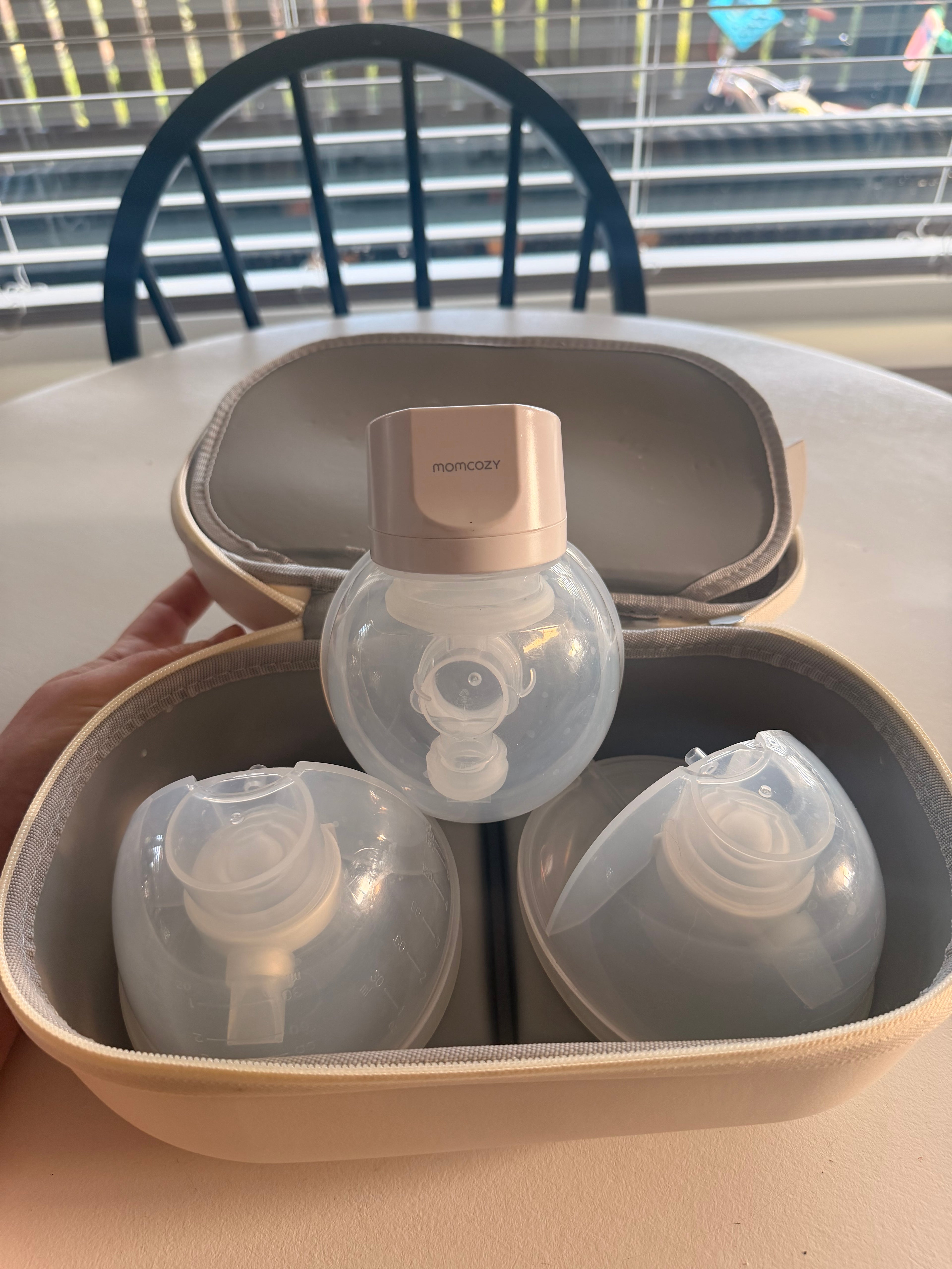 Momcozy Breast Pump Set – 3 Units + Carrying Case