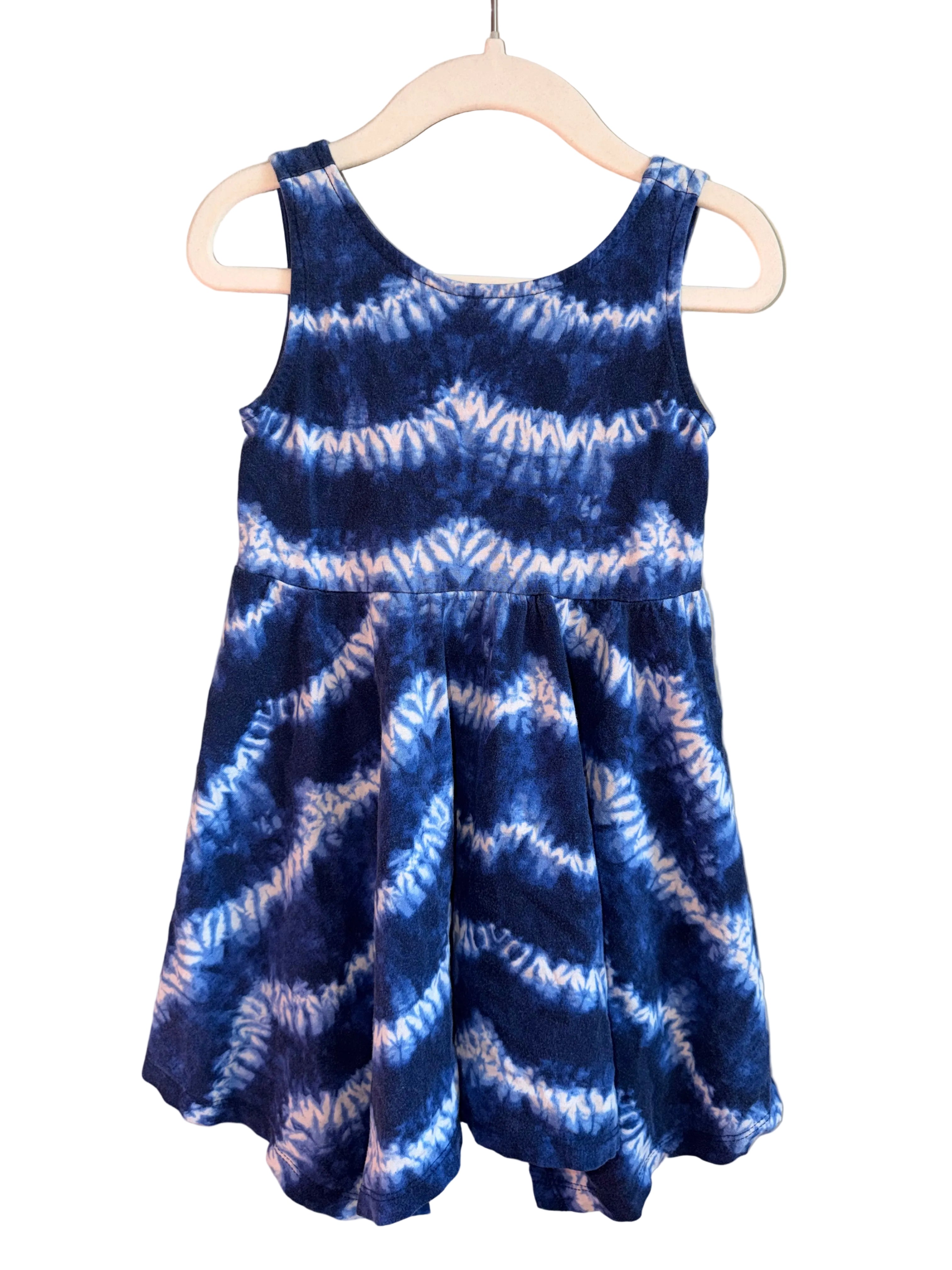 Gymboree Blue Tie-Dye Dress – Size 2T