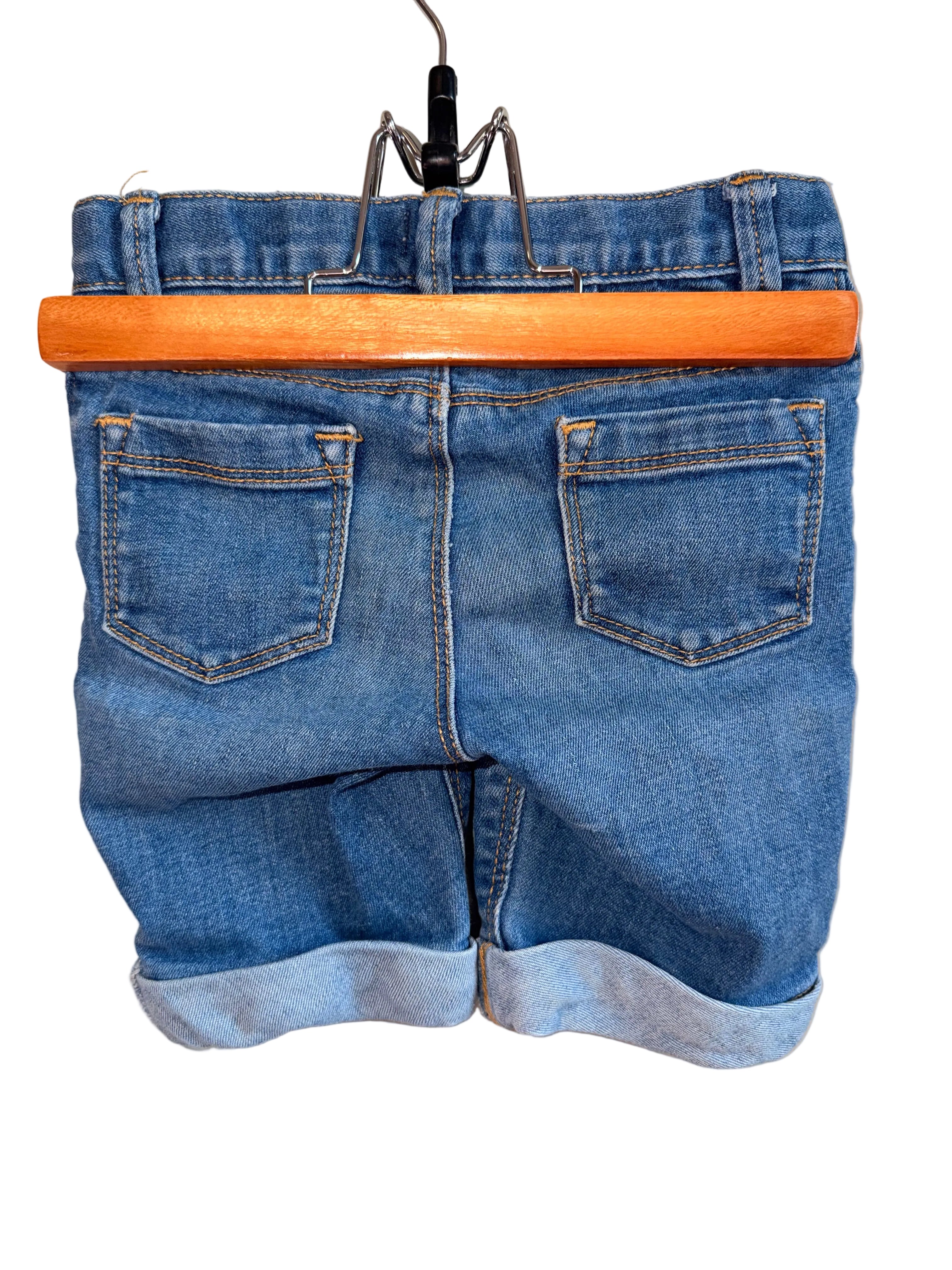Old Navy Cuffed Denim Shorts – 3T