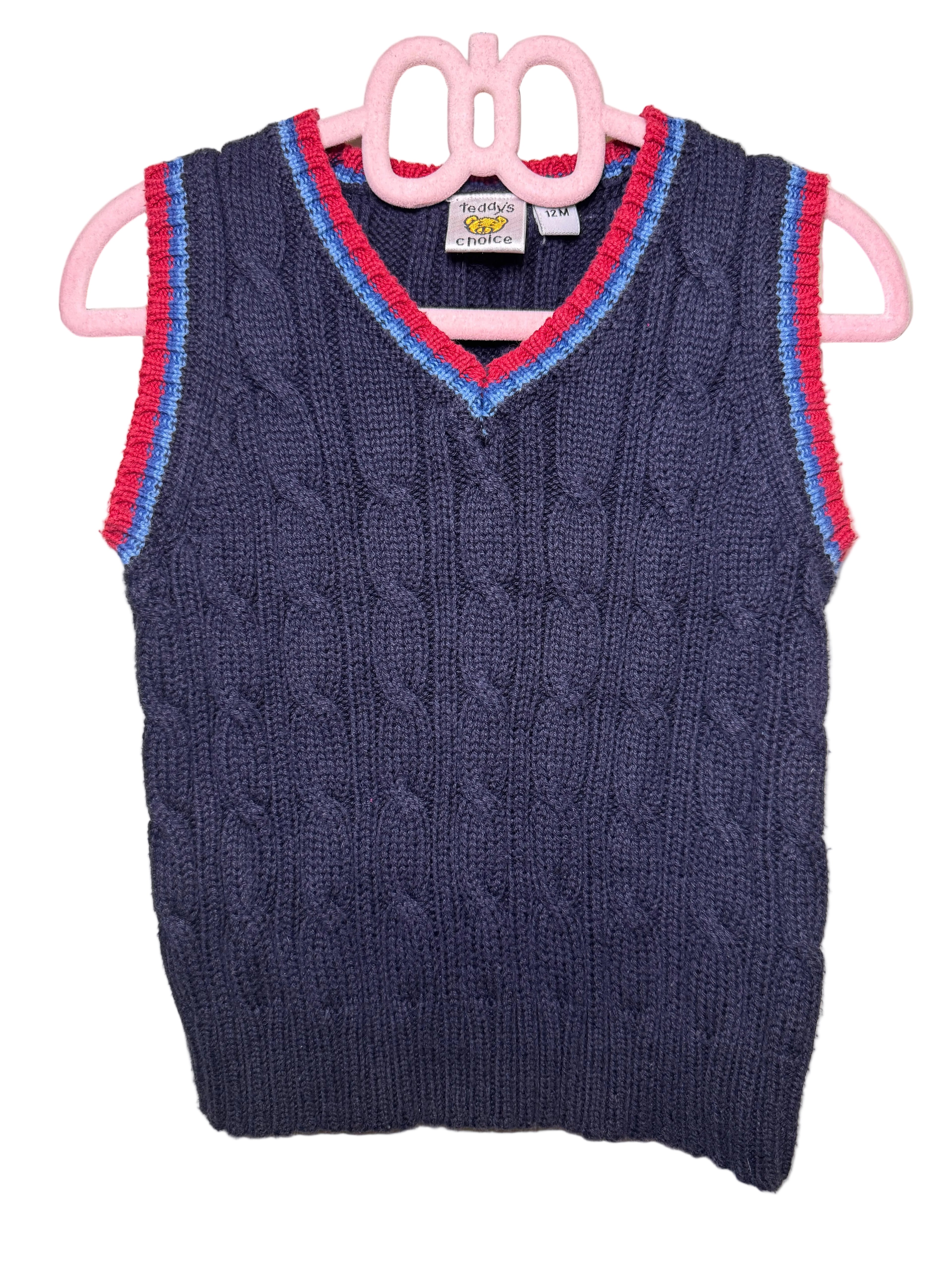 12 Month Sweater Vest