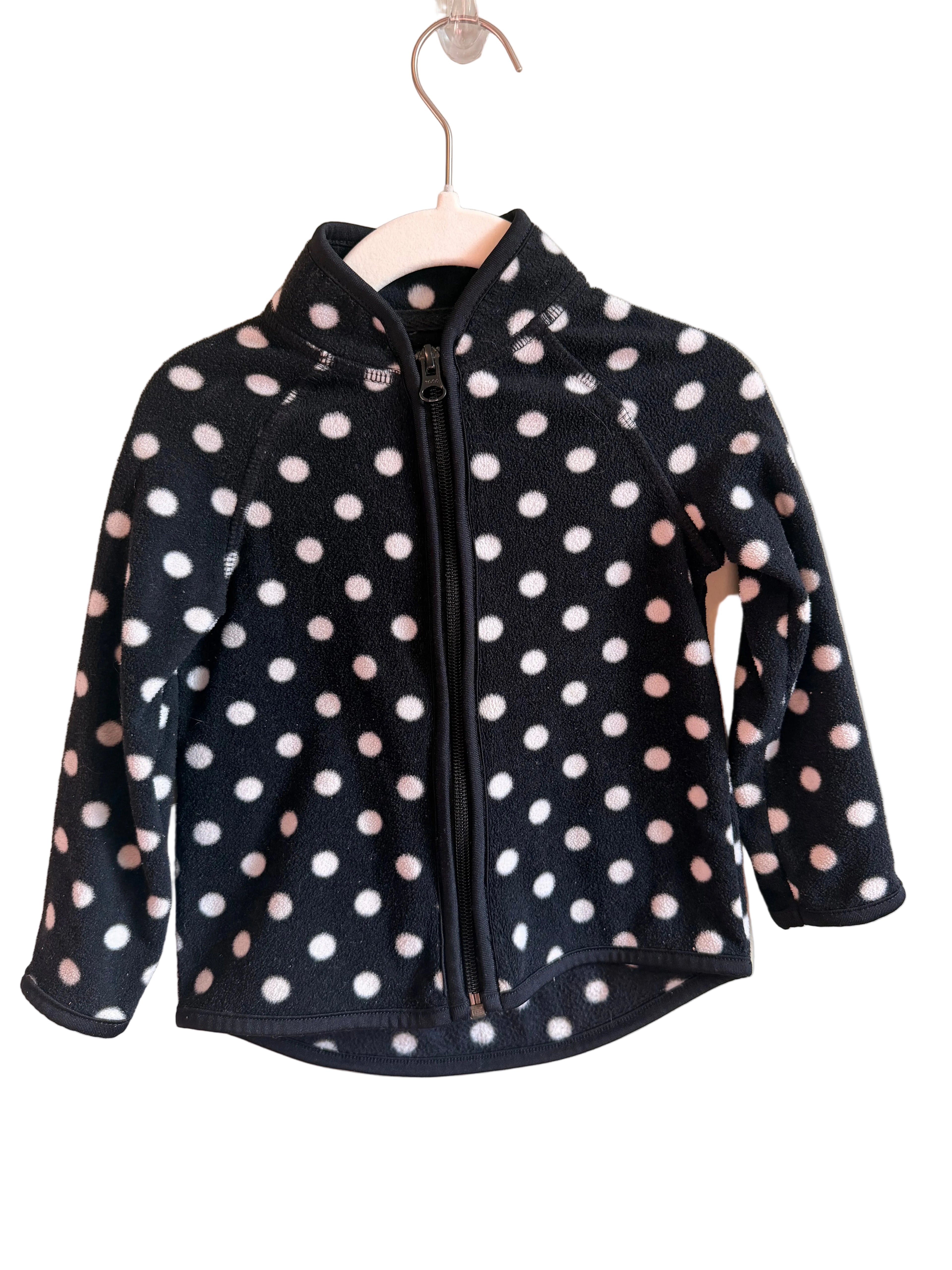 Joe Fresh Polka Dot Fleece Jacket – Size 2T