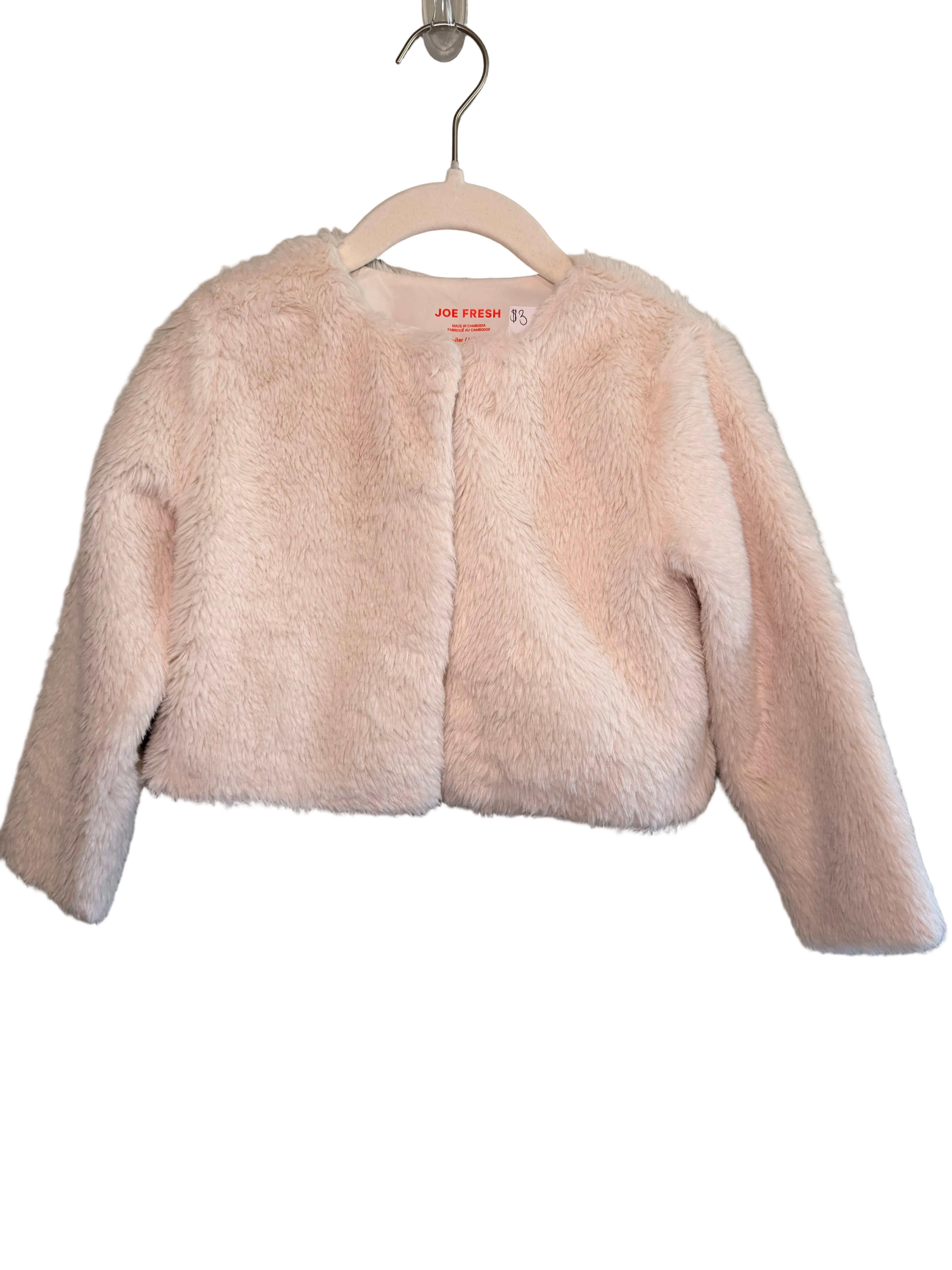Joe Fresh – Faux Fur Jacket – Size 2T