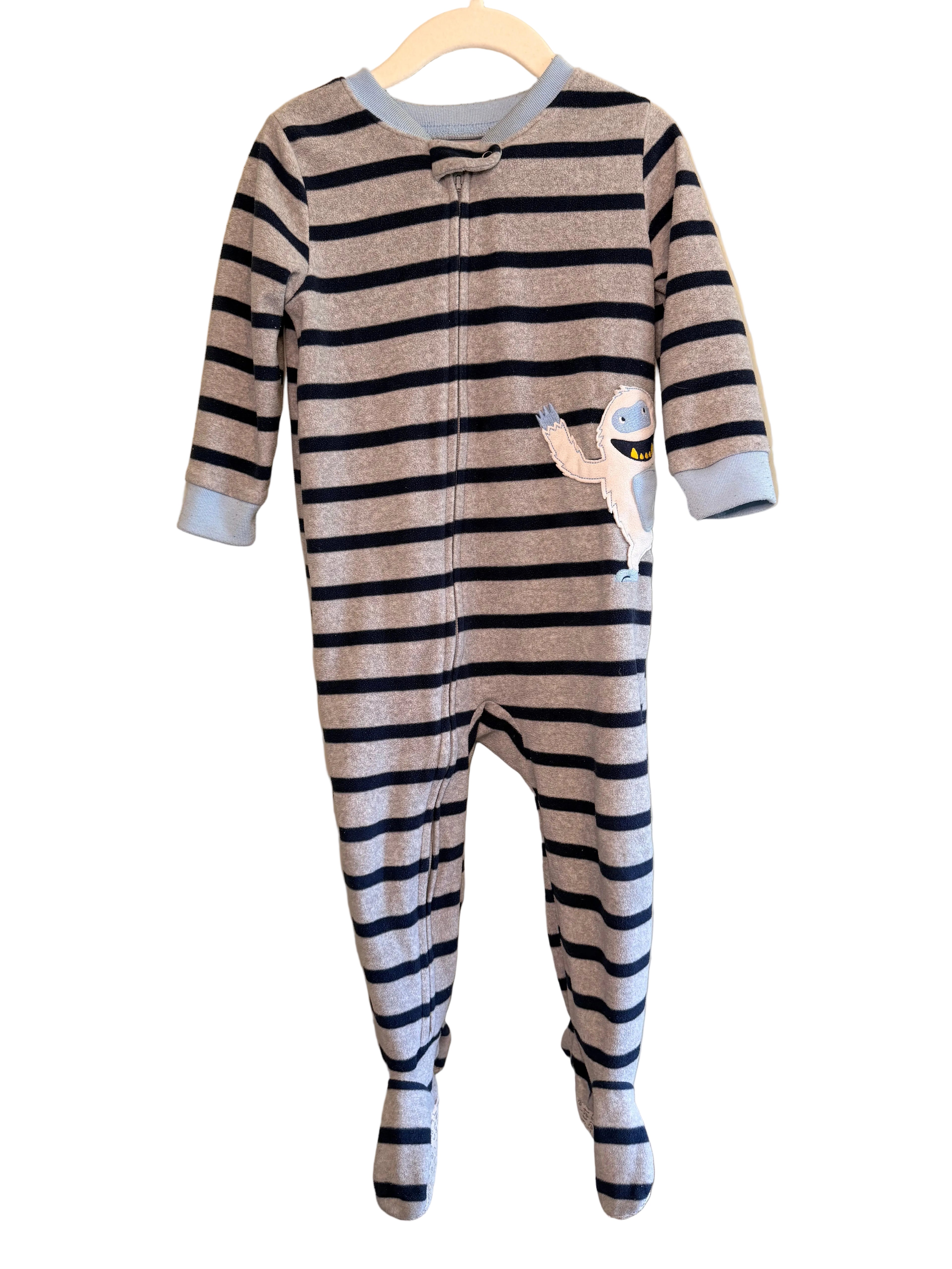 Carter’s – Striped Footed Pajamas – Size 2T