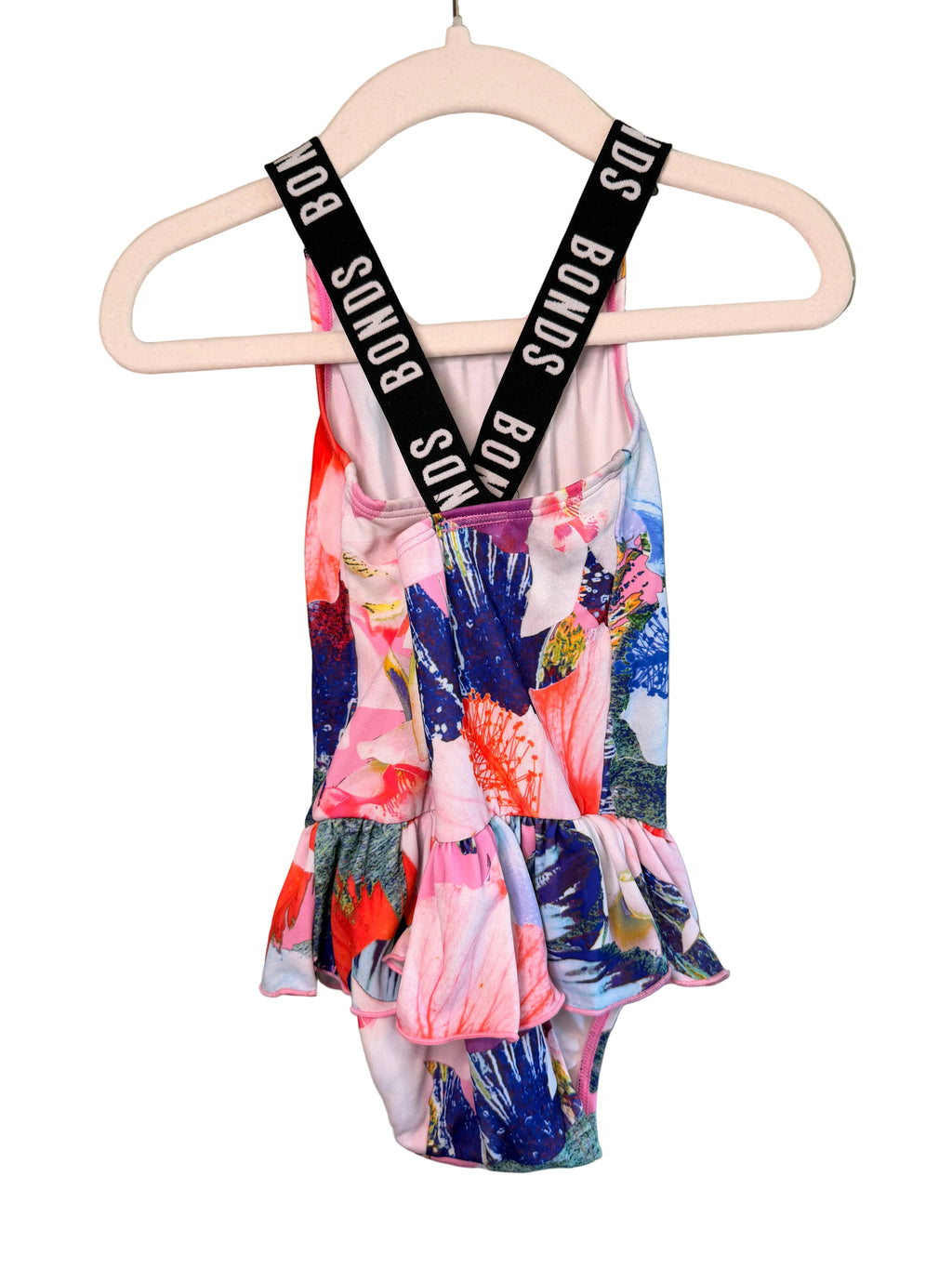 Bonds – Floral Ruffle Swimsuit – 6-12M
