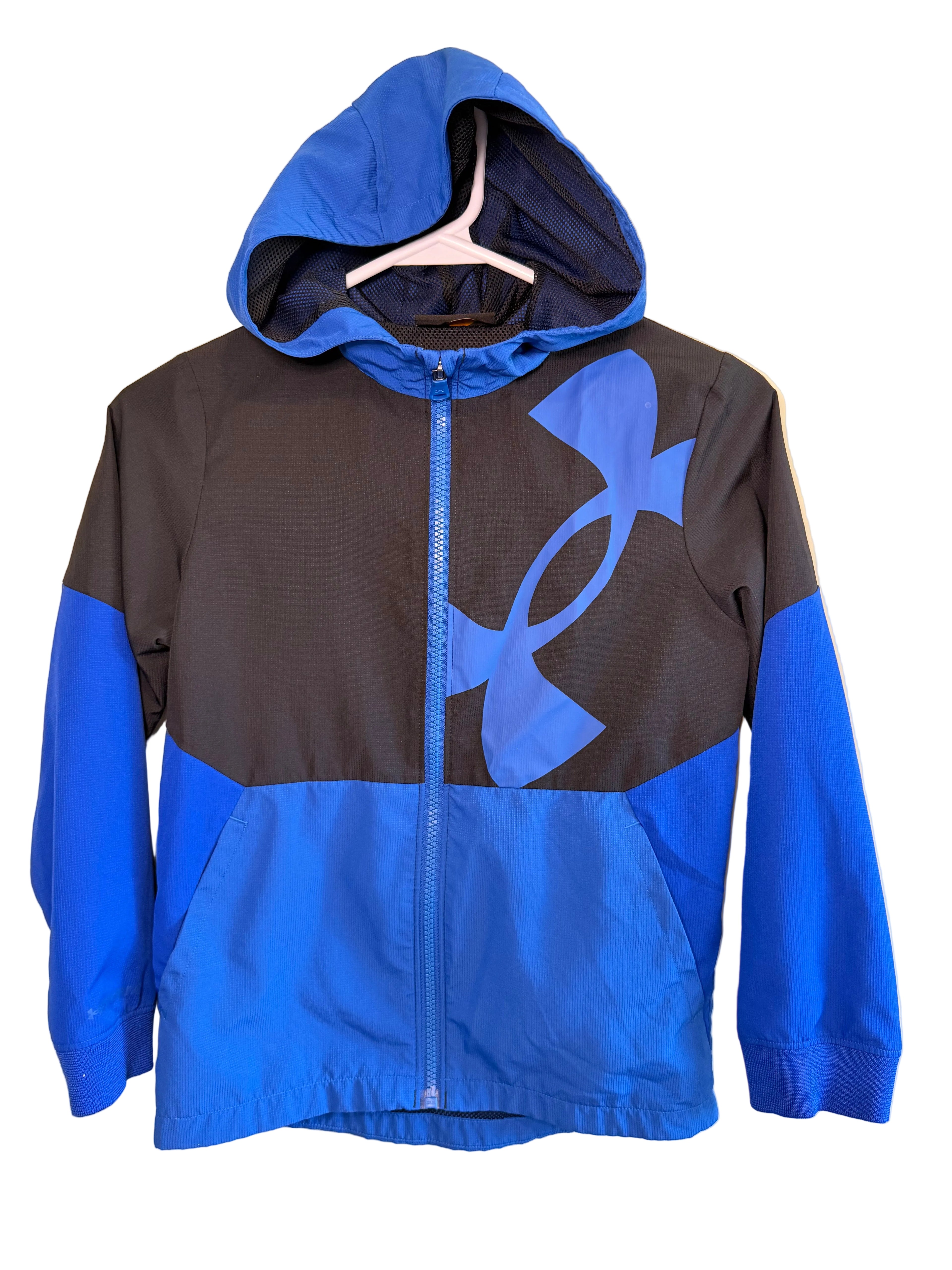 Under Armour – Hooded Windbreaker Jacket  – Youth Small
