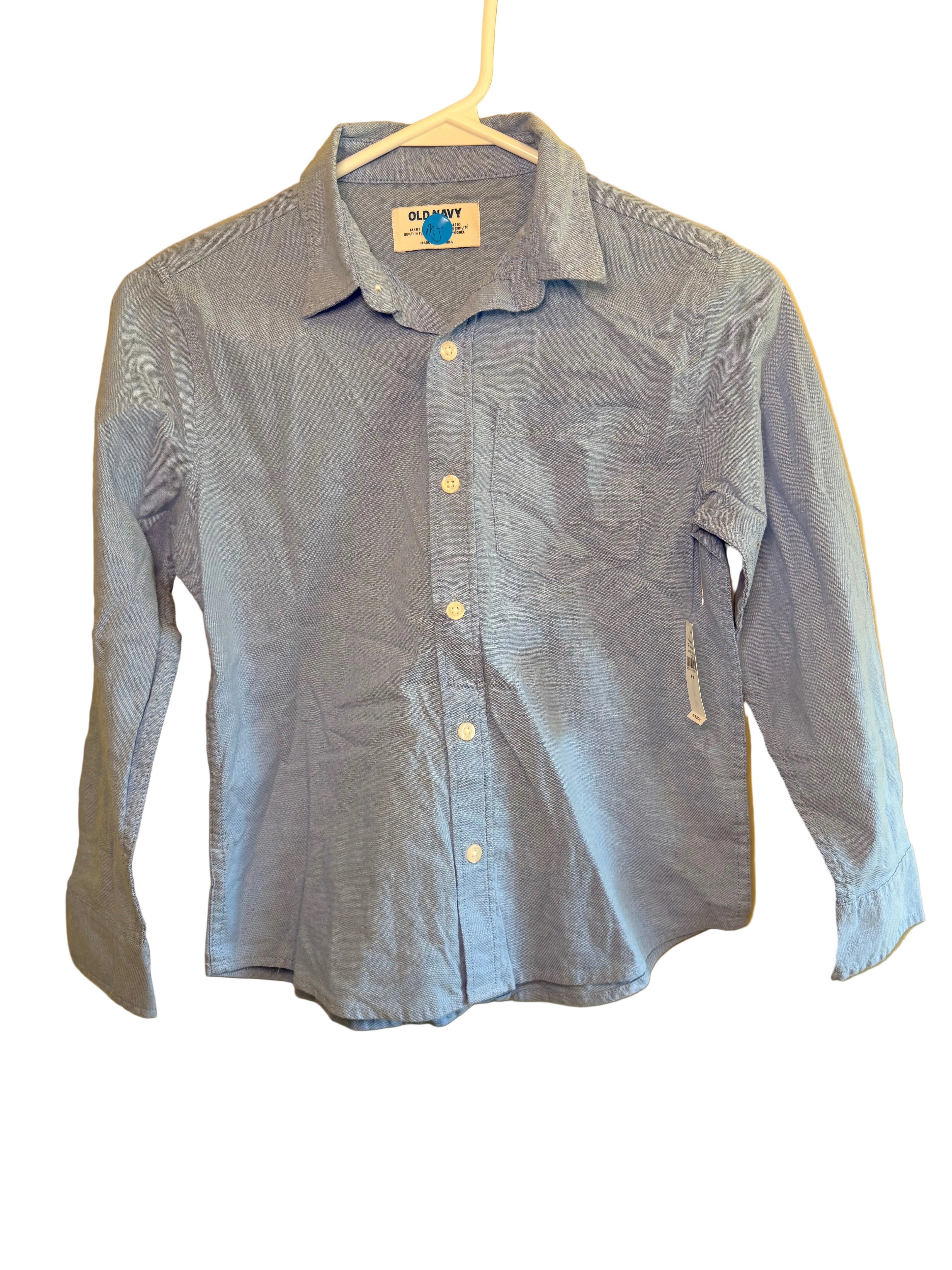 Old Navy – Button-Up Dress Shirt – Size Medium (8) – NWT