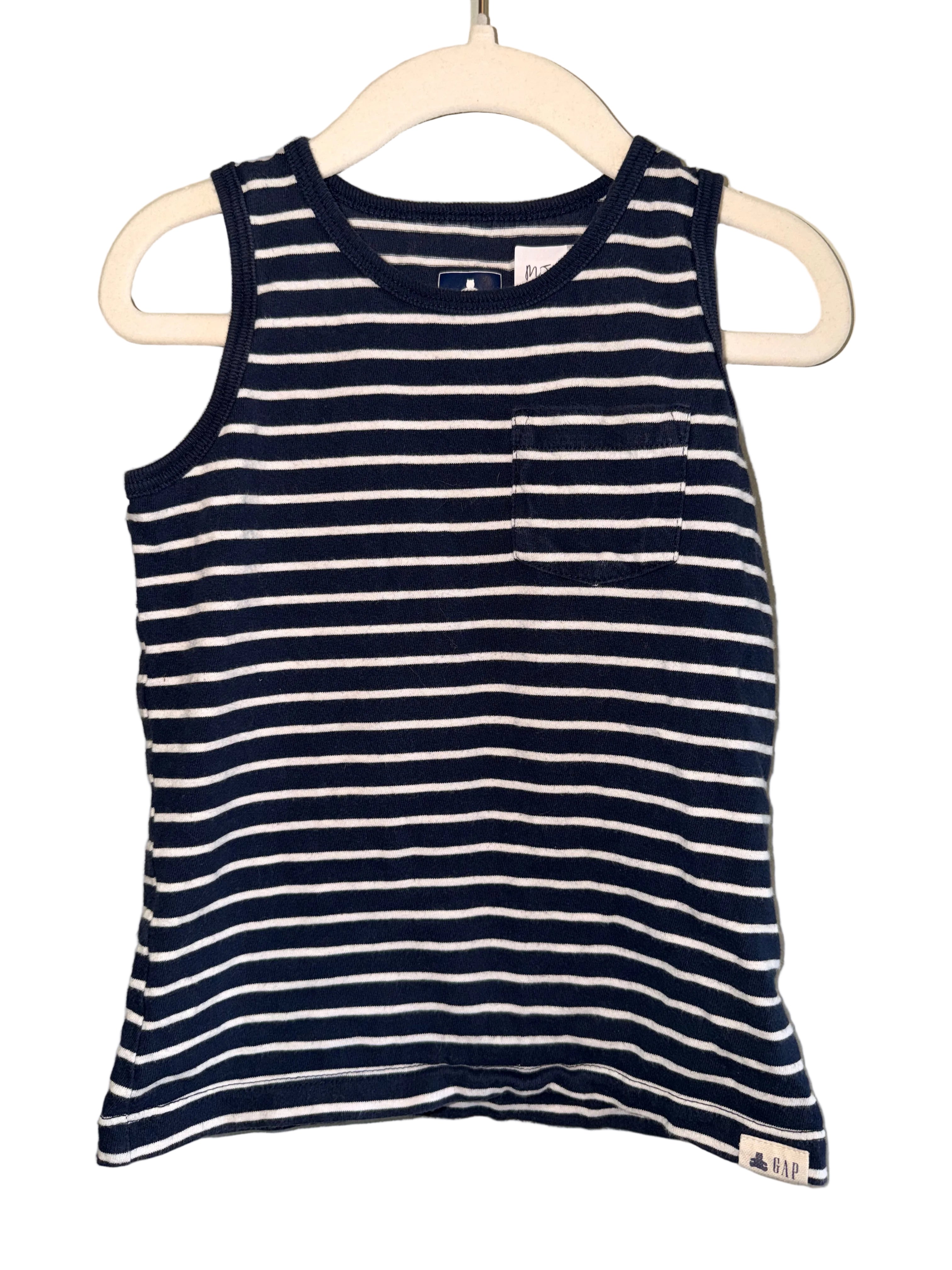 Gap – Navy Stripe Tank Top – 5 Years