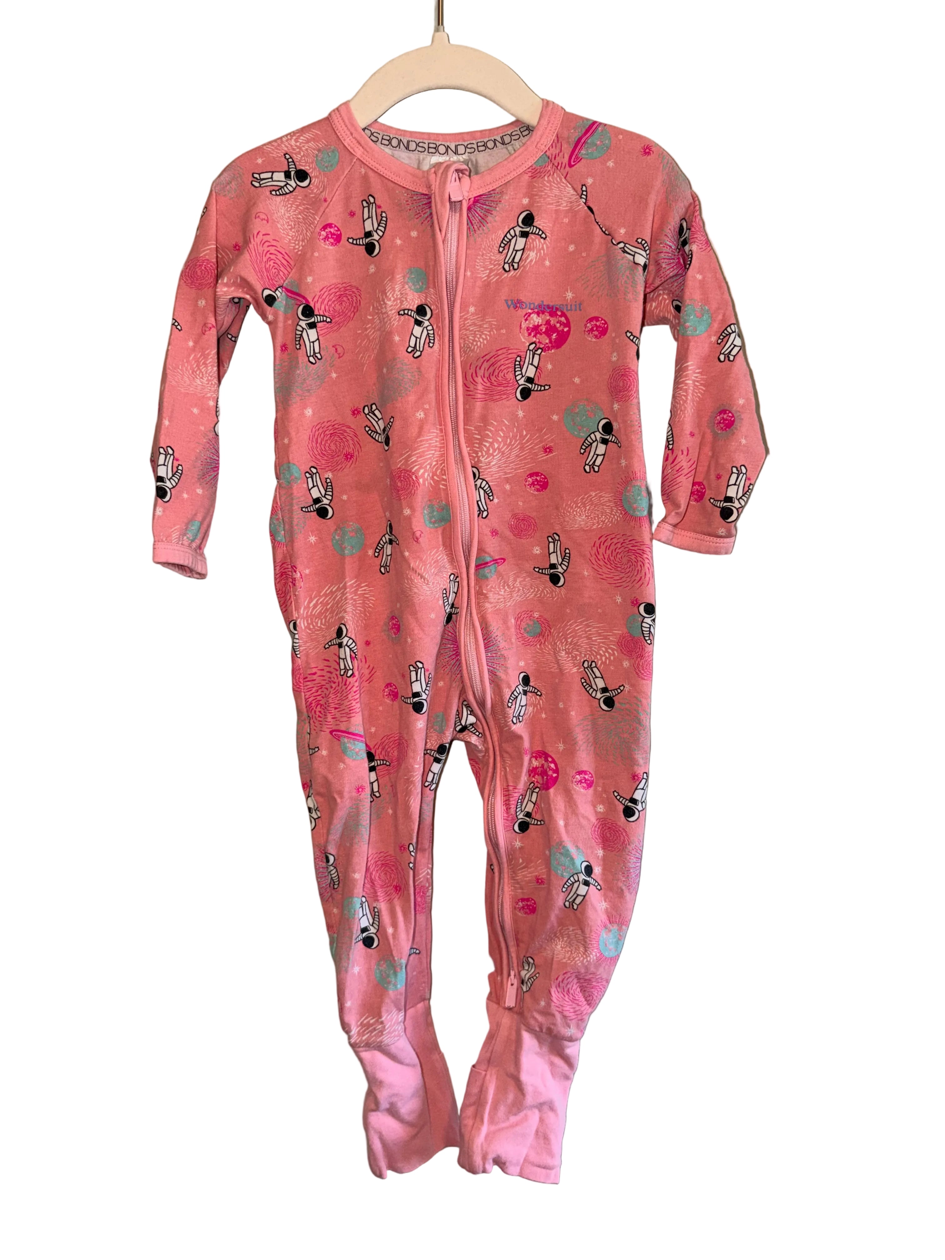 Bonds Wondersuit Astronaut Zip Sleeper – Size 1 (12–18 Months)