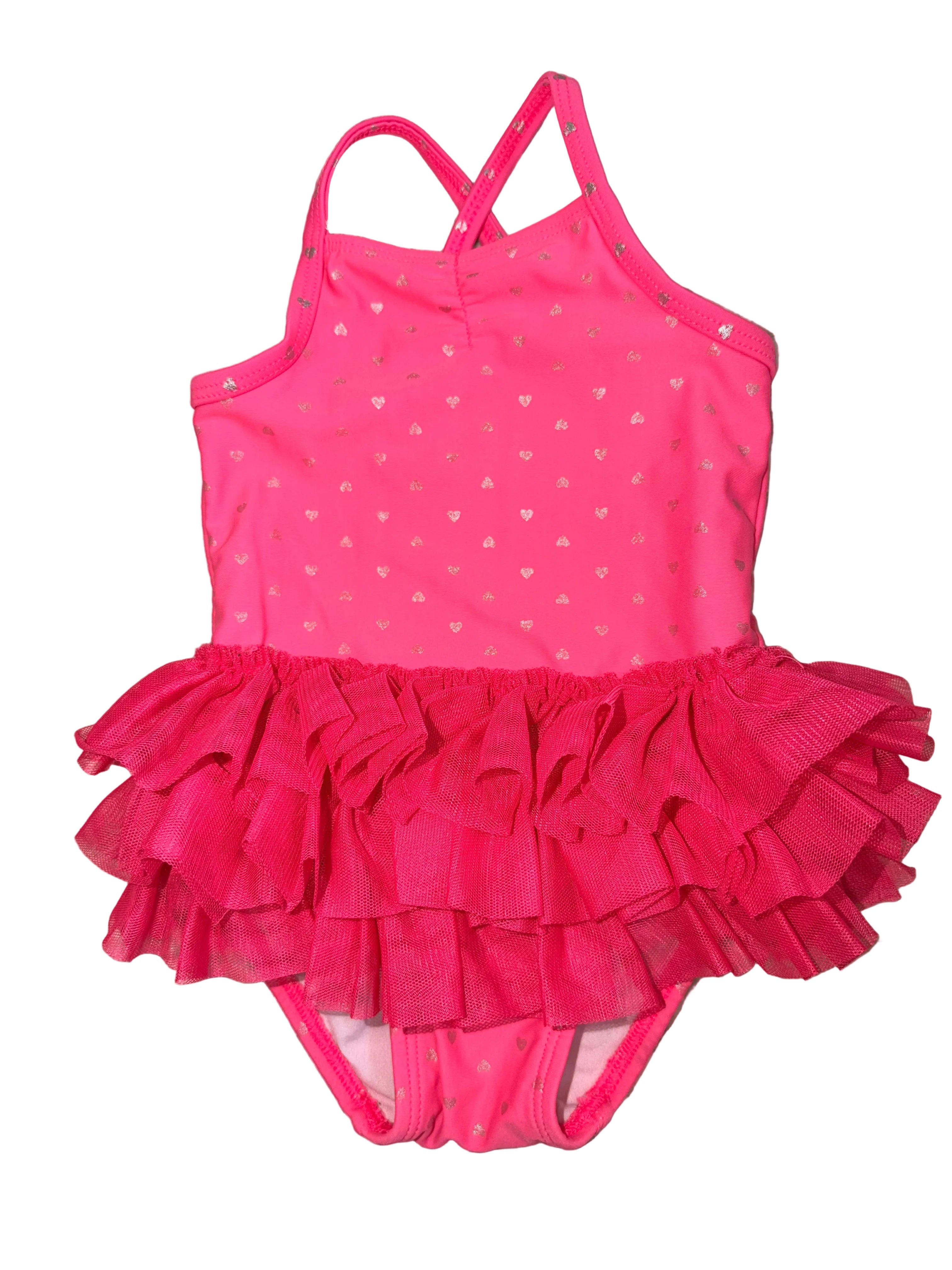 Circo Girls Ruffle Swimsuit – 6–9 Months