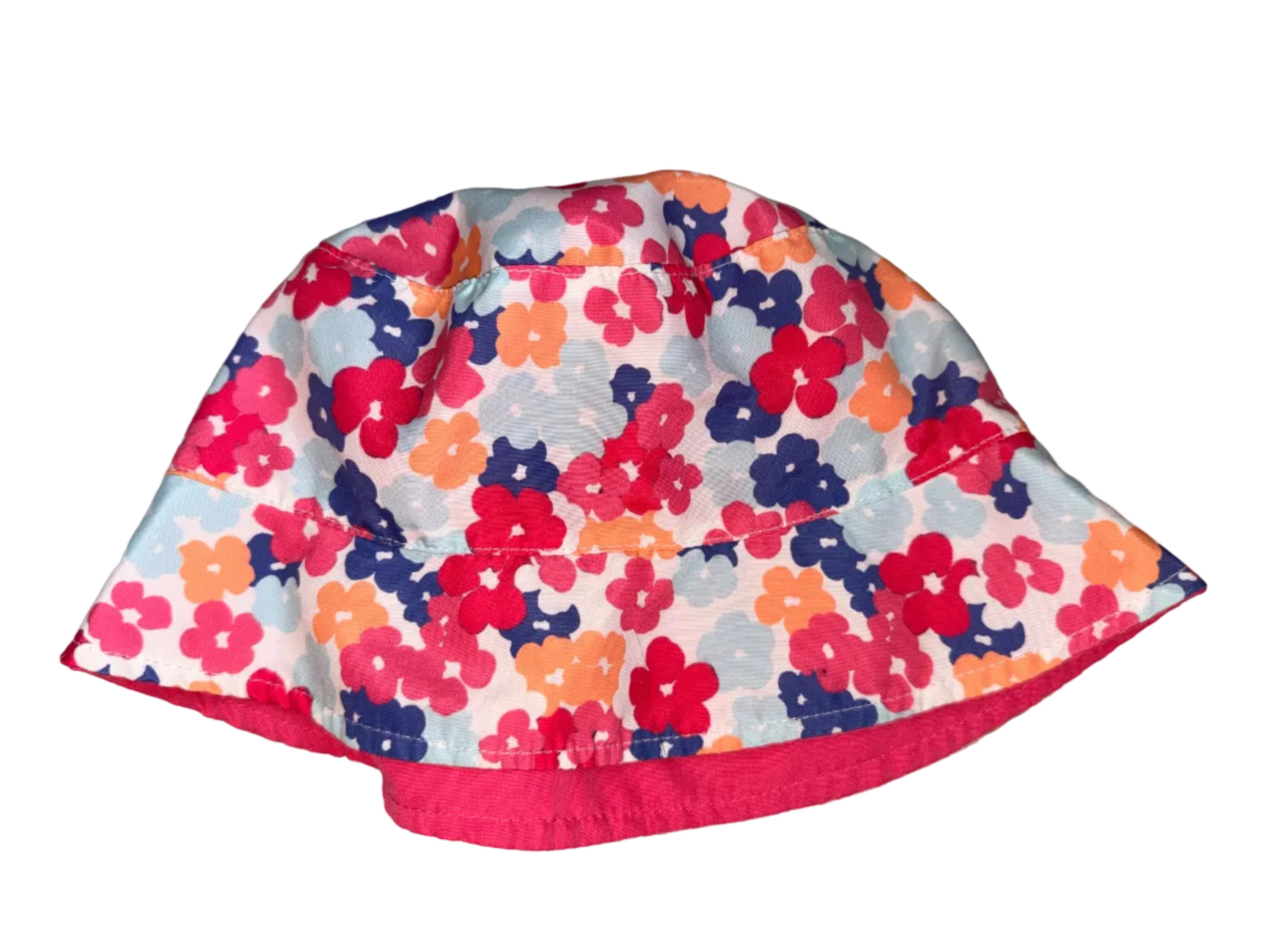 Reversible Floral Sun Hat | 12–18 Months