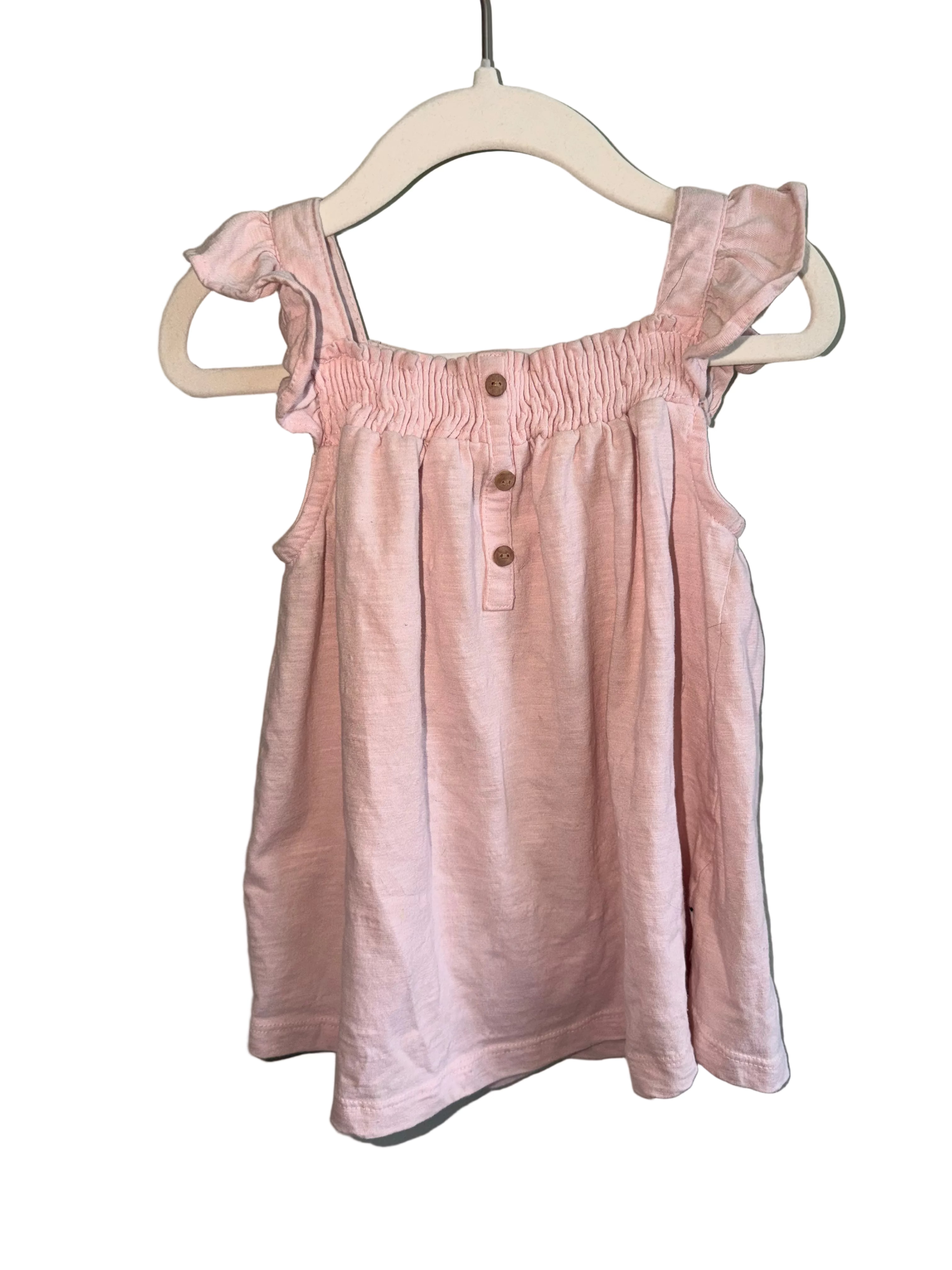 Calvin Klein Jeans Pink Smocked Dress – Size 5