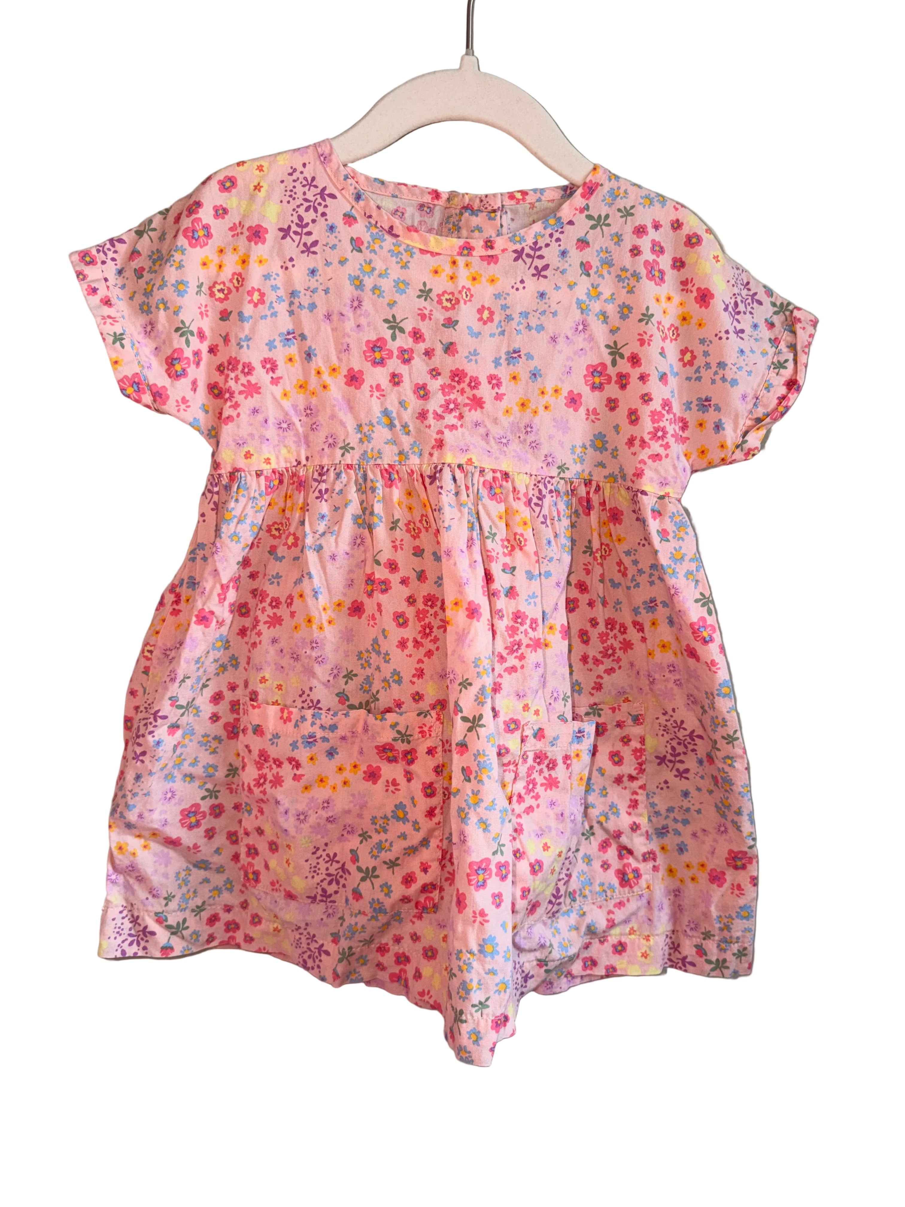 George Floral Pocket Dress – Size 2T