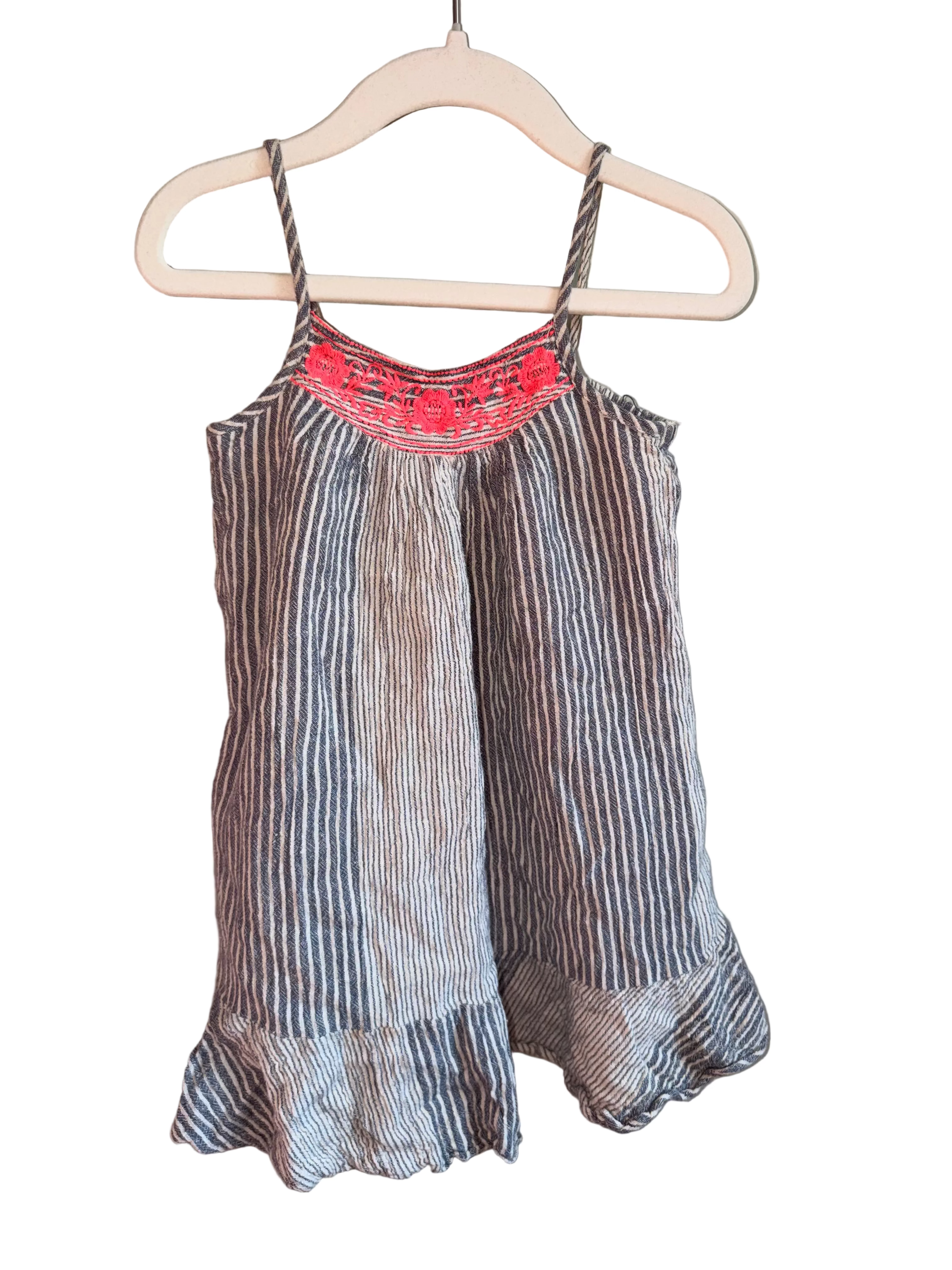 Baby Gap Striped Ruffle Romper – 3T