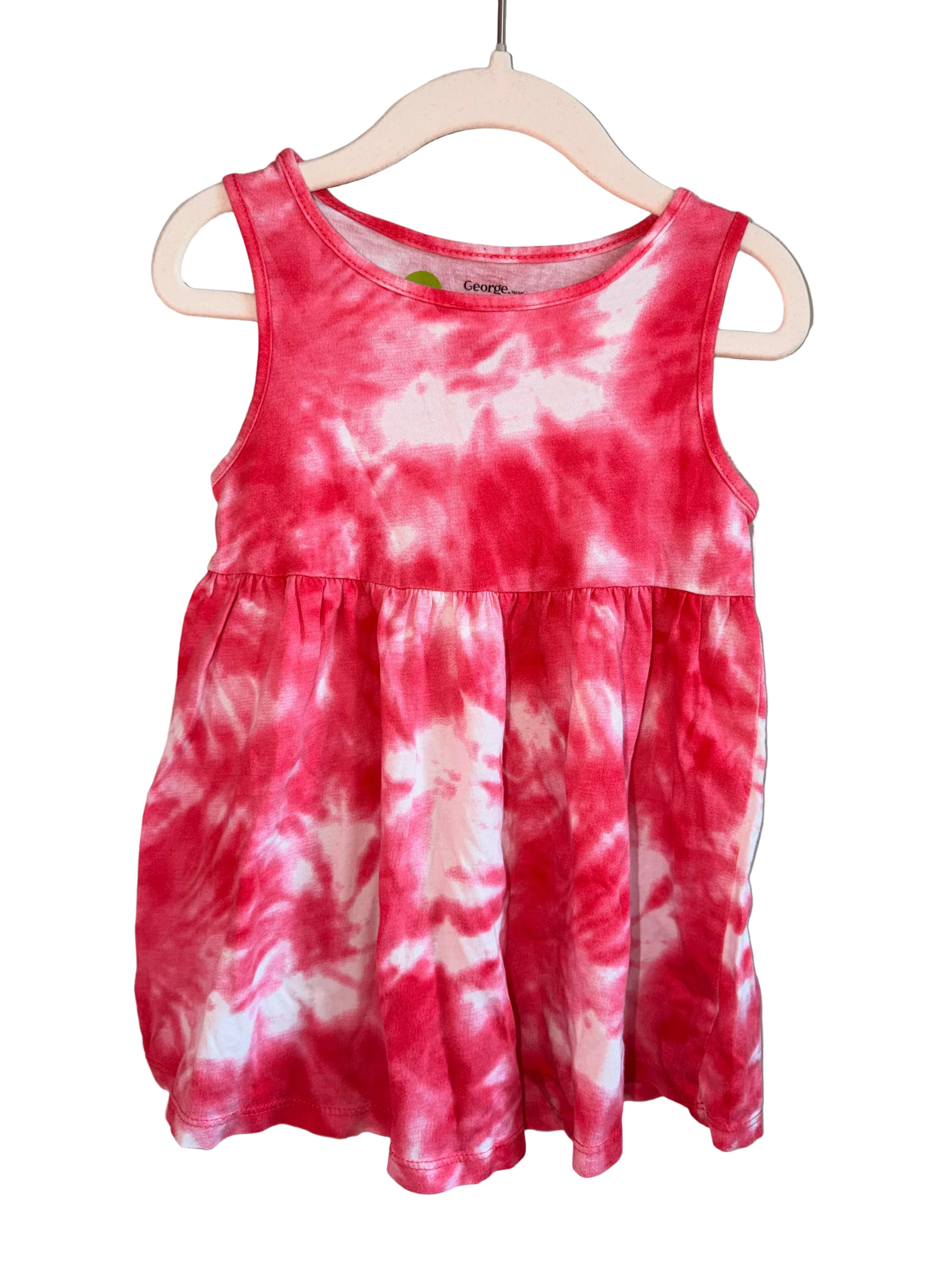 George Tie-Dye Tank Dress – 2T