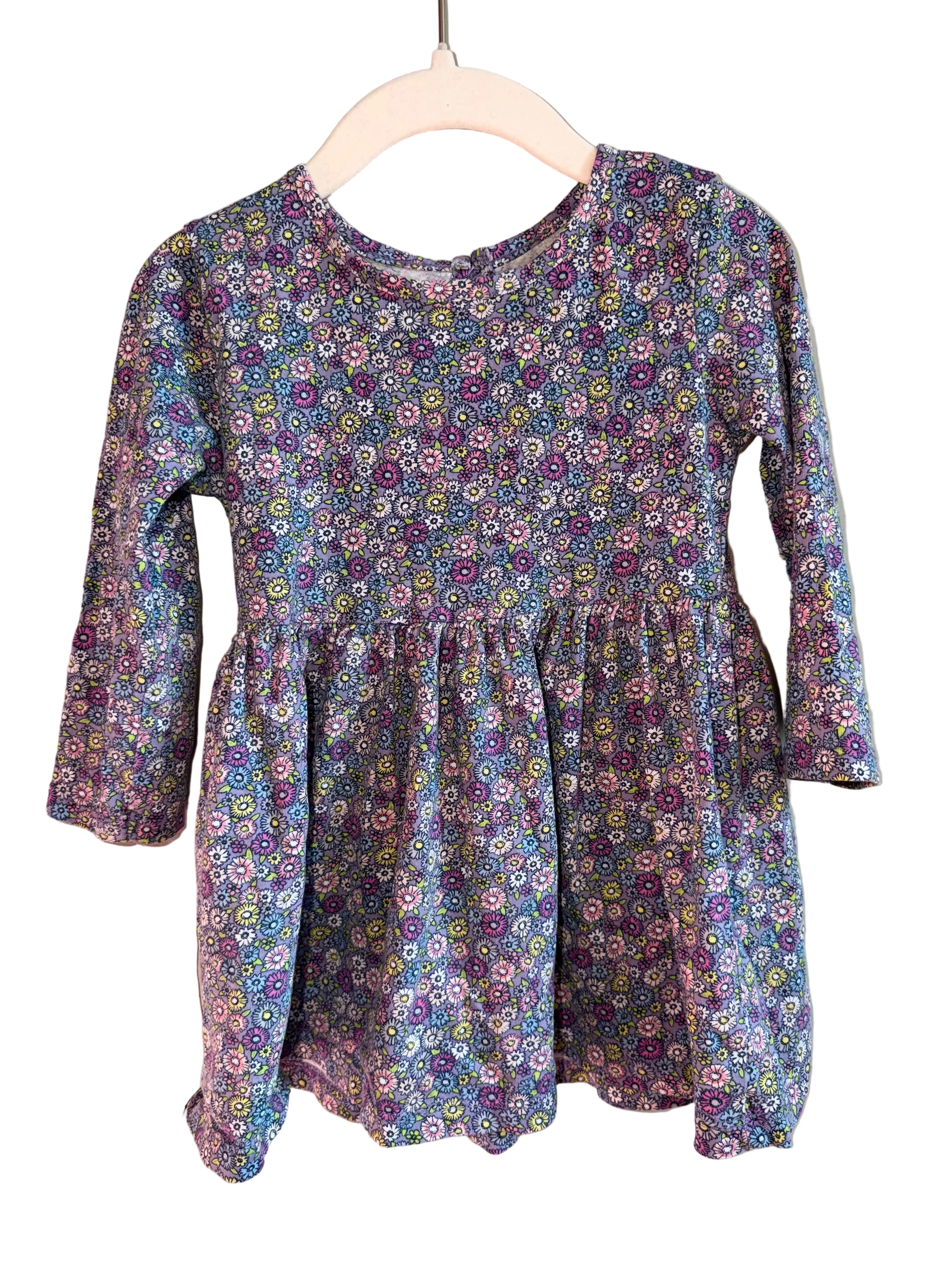 George Floral Long Sleeve Dress – 2T