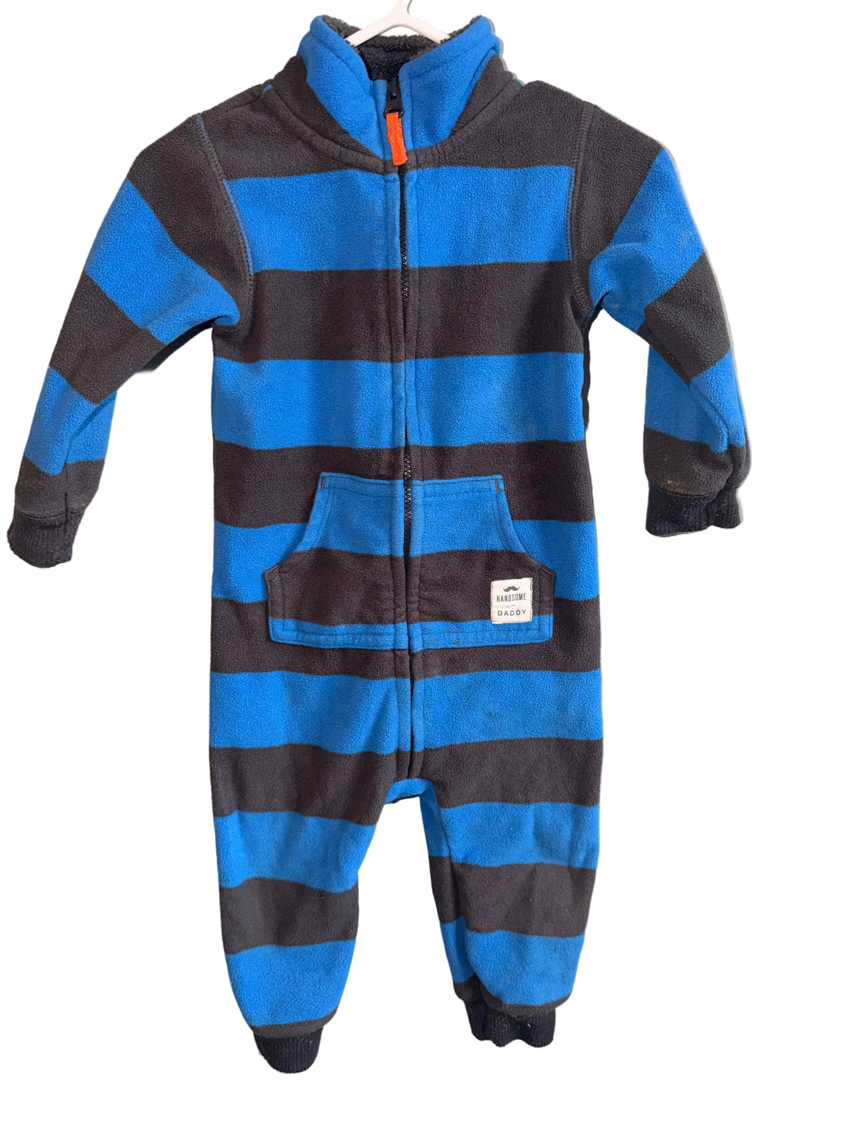 Carter’s Fleece Full-Zip Romper – 12 Months