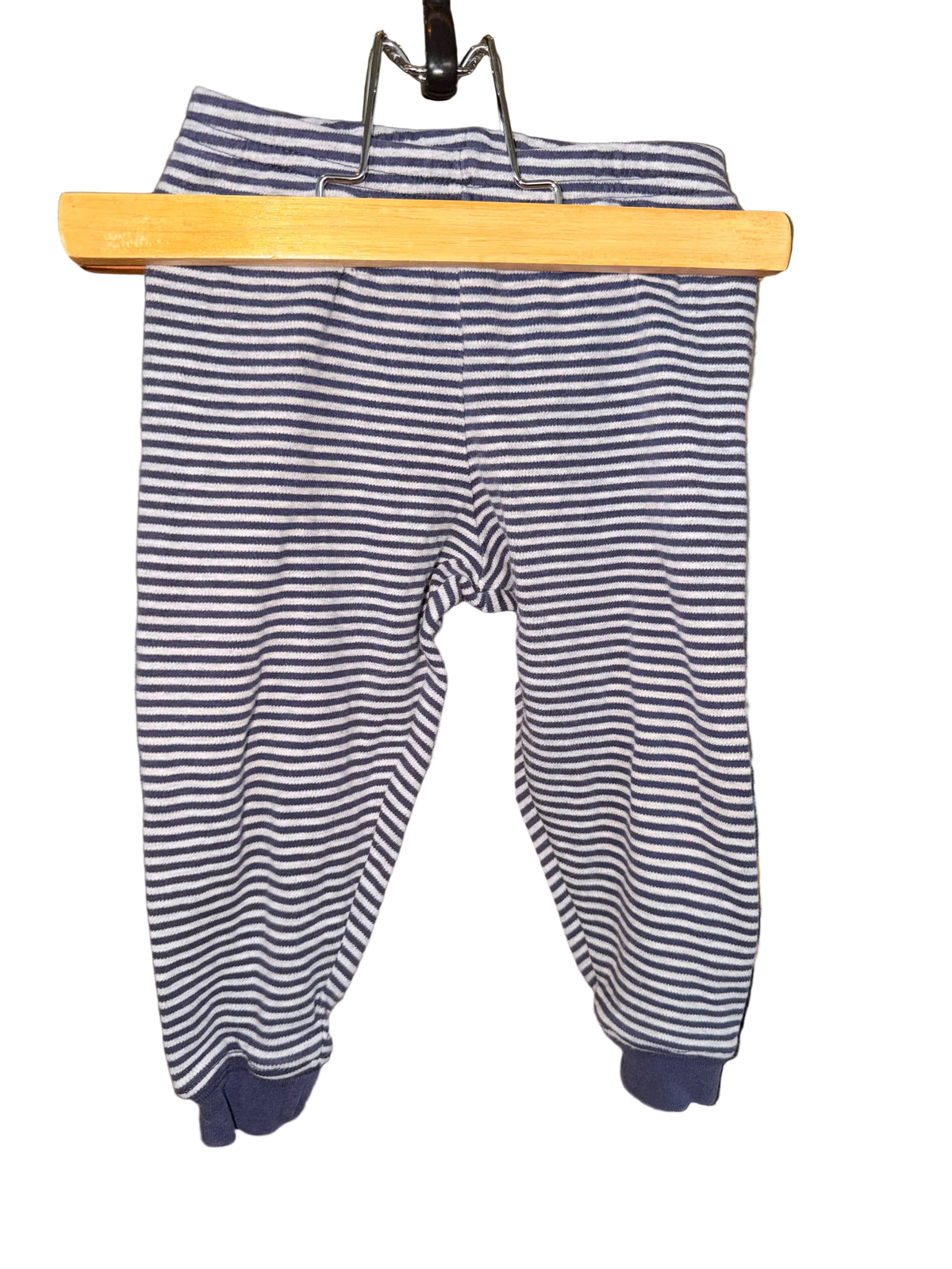 Carter’s Navy & White Striped Pants – 12M