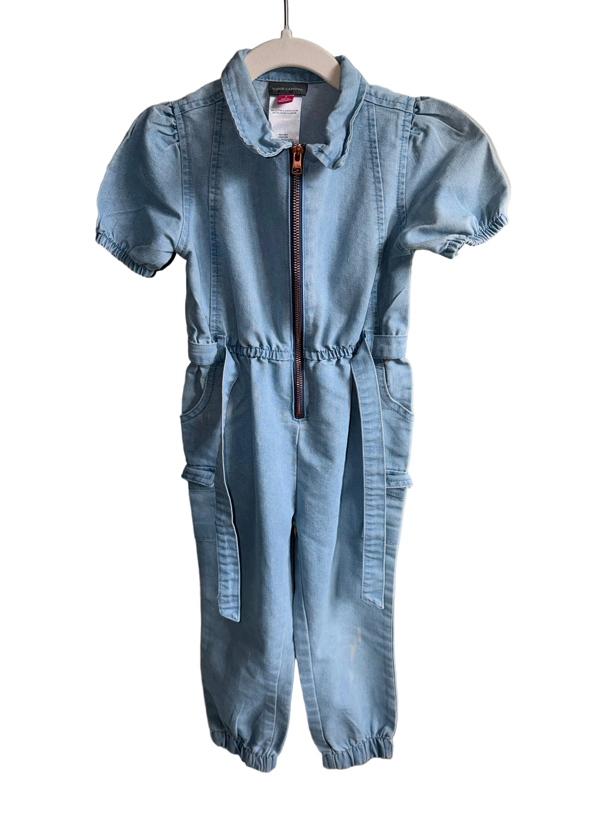Vince Camuto Denim Utility Jumpsuit – 4