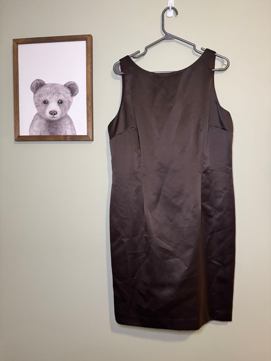 Brown Moda International Dress – Size 16 (Fits Like Medium/Large)