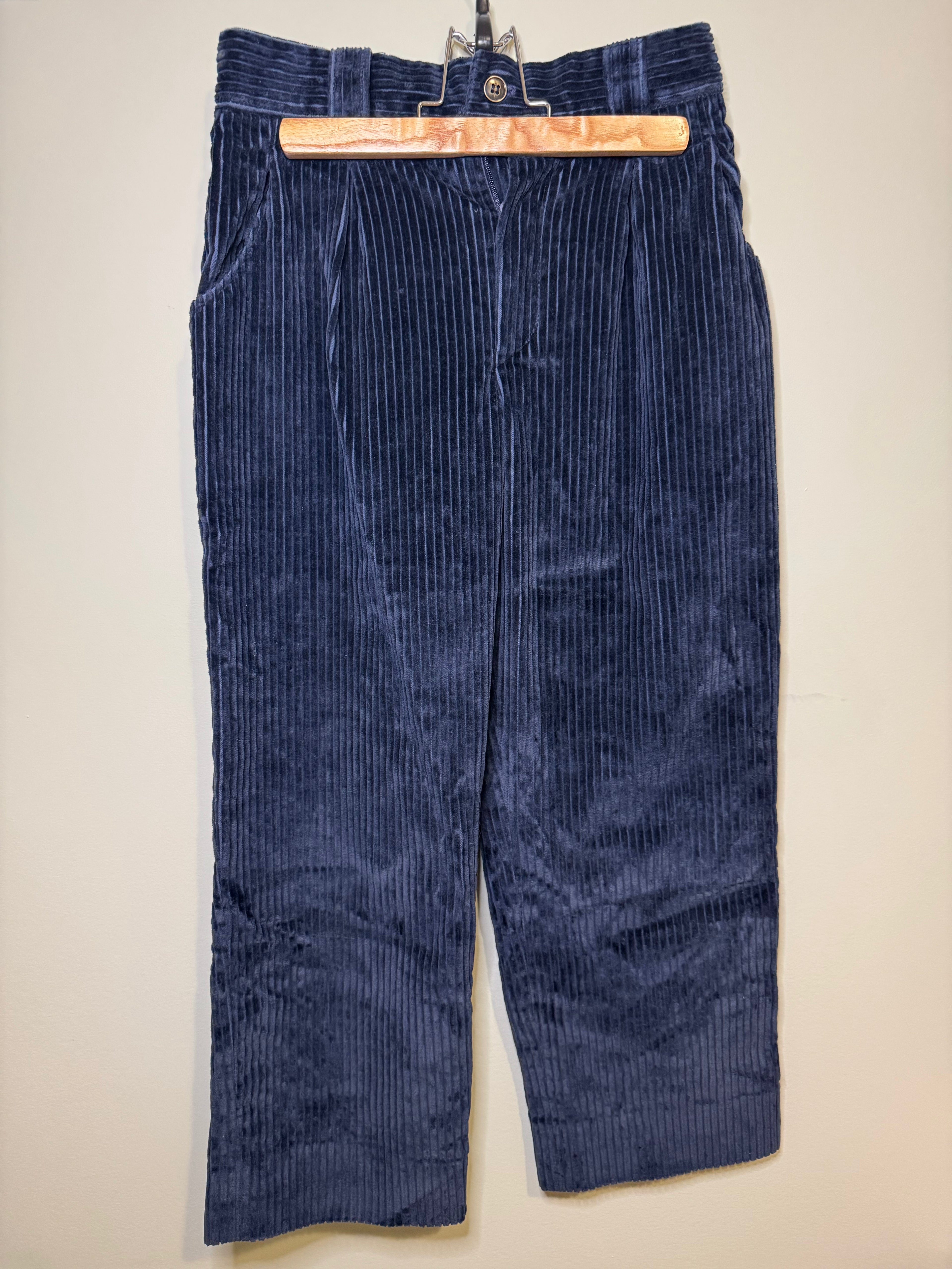 Blue Corduroy Pants – Kids Size 8–10