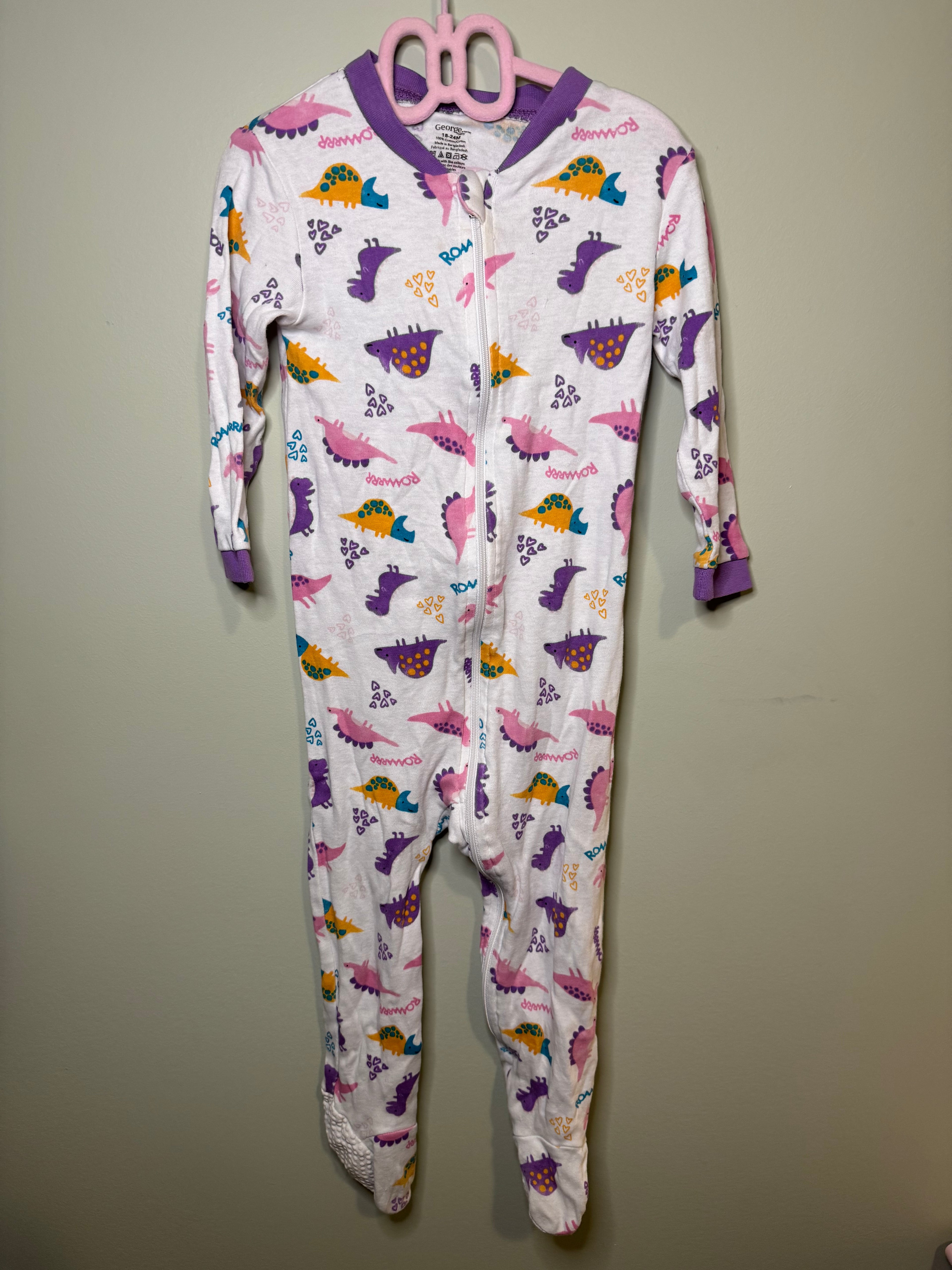 18–24 Month Girls Clothing Bundle – Sleep, Play & Winter Wear (10 Pieces)