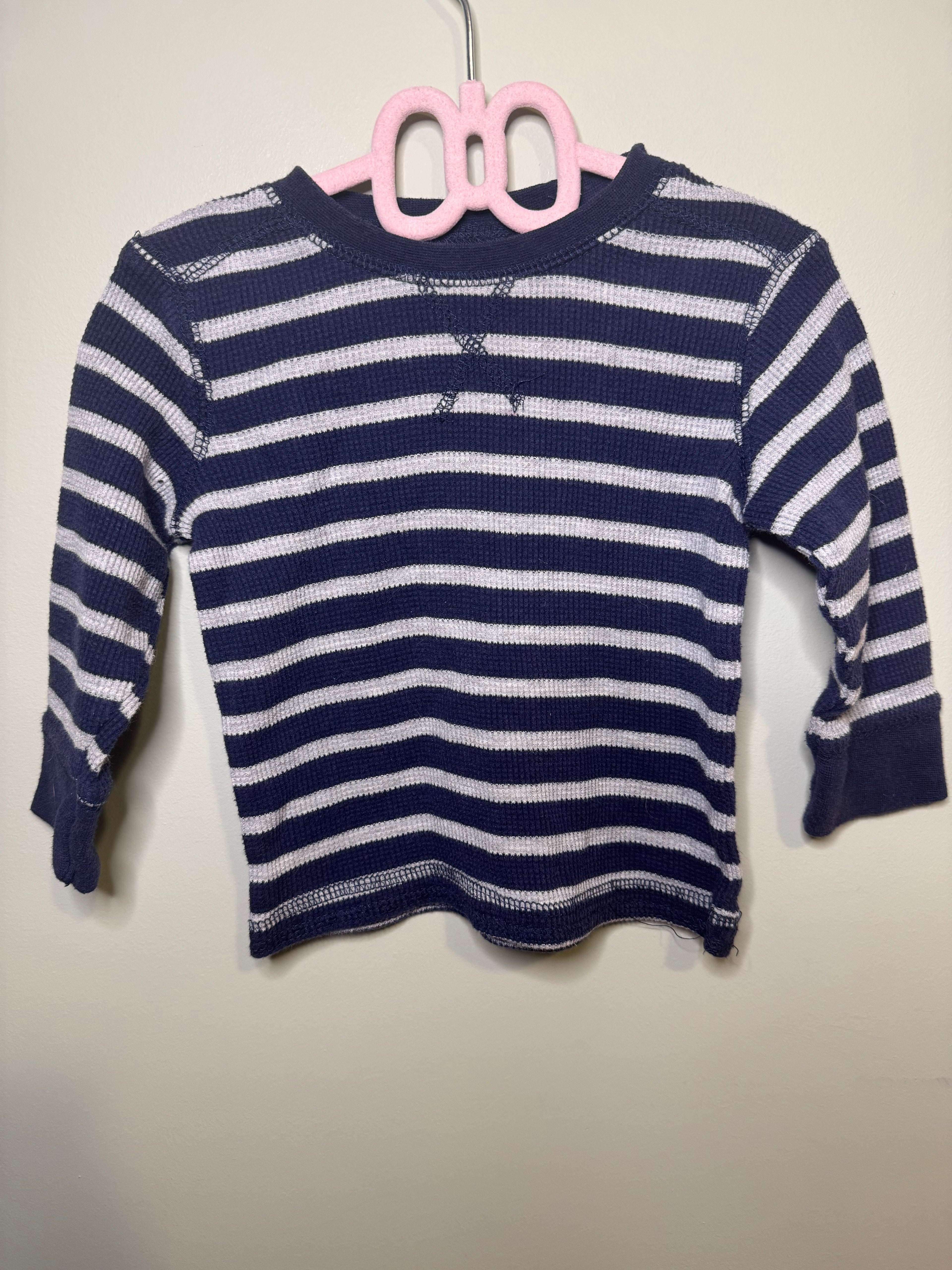 George Waffle Knit Long Sleeve Shirt – 6–12 Months