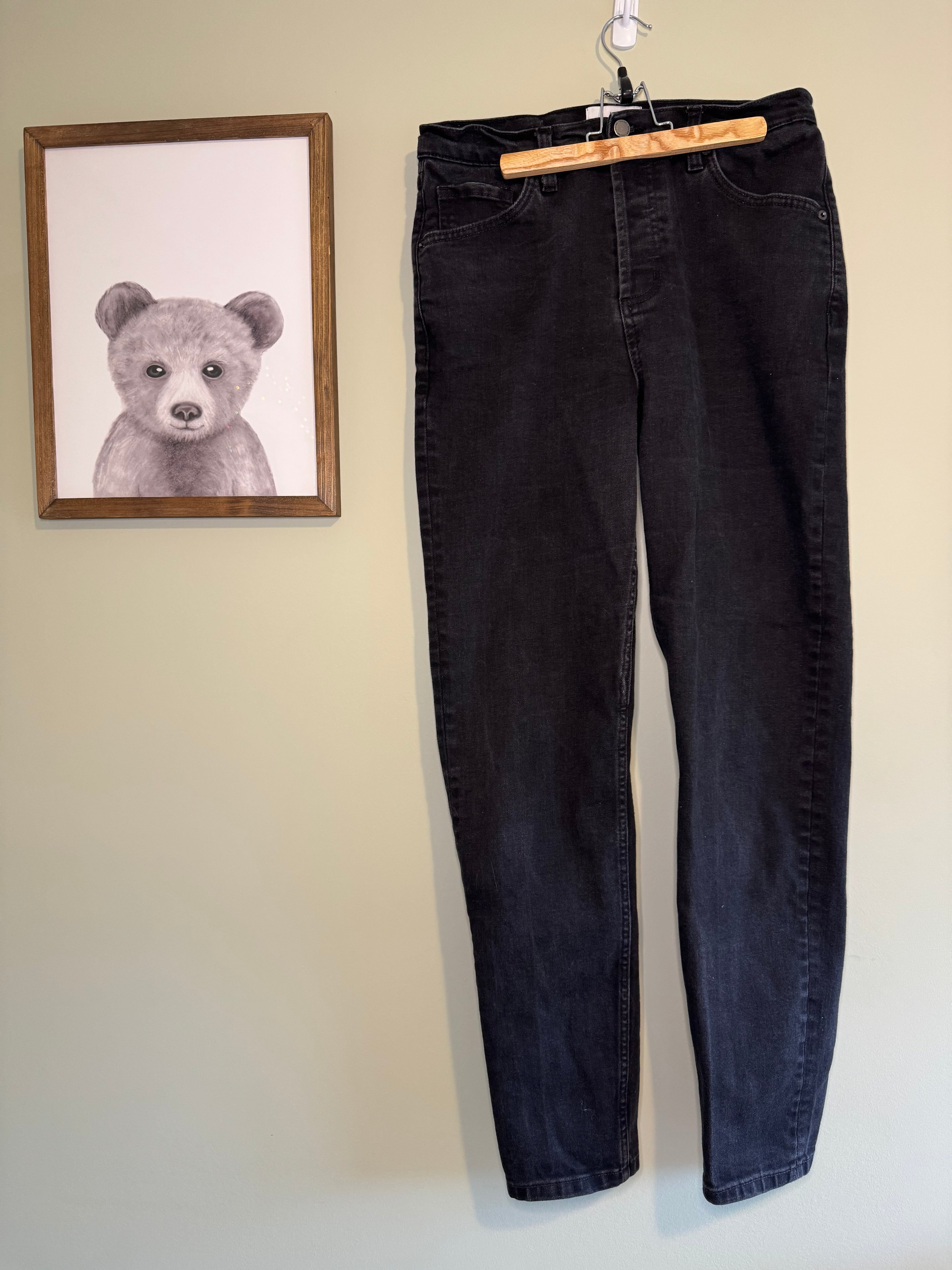 DUER Jeans – 30x31, Black, Straight Slim Leg – Vancouver Based Brand