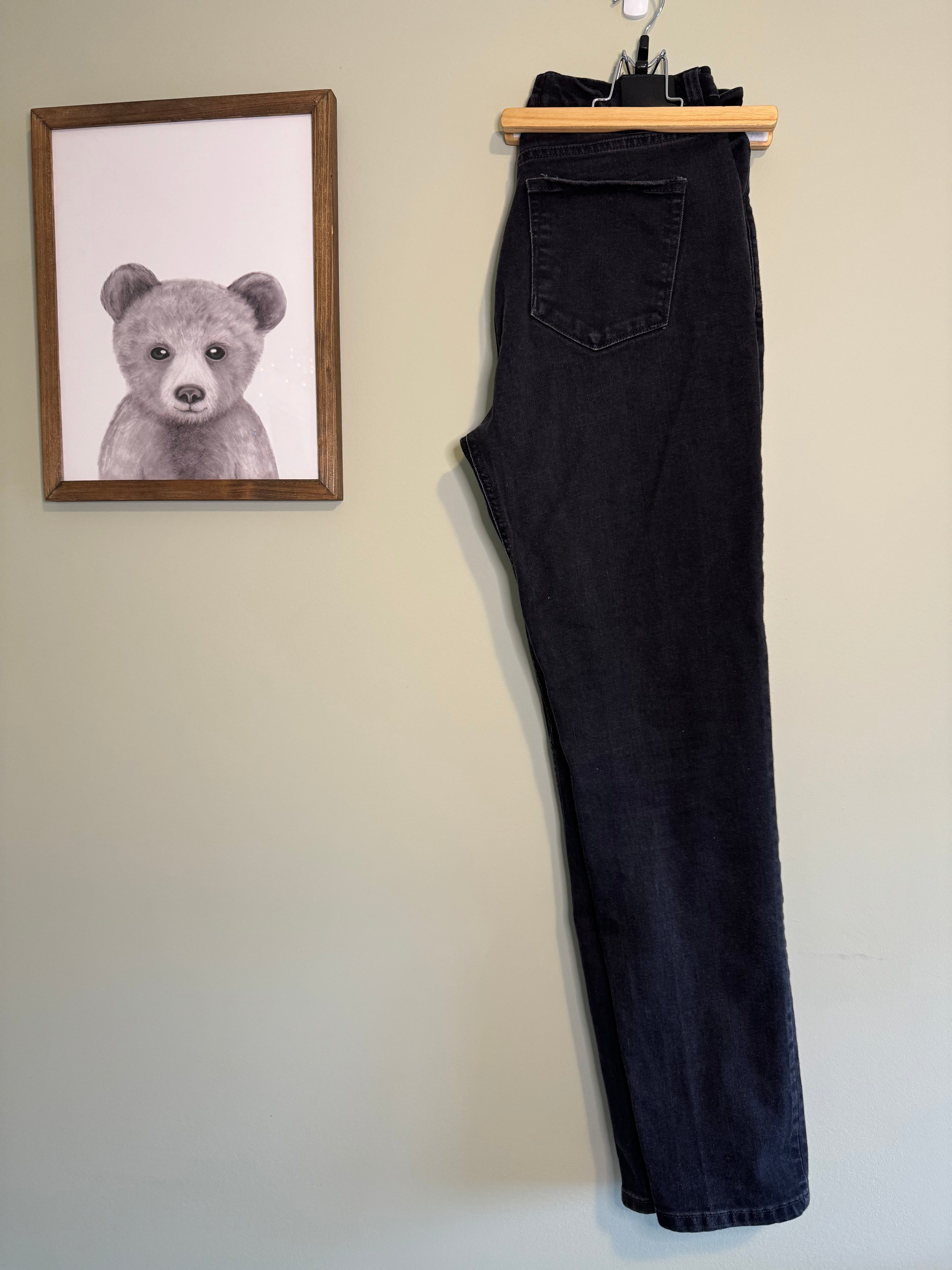 DUER Jeans – 30x31, Black, Straight Slim Leg – Vancouver Based Brand