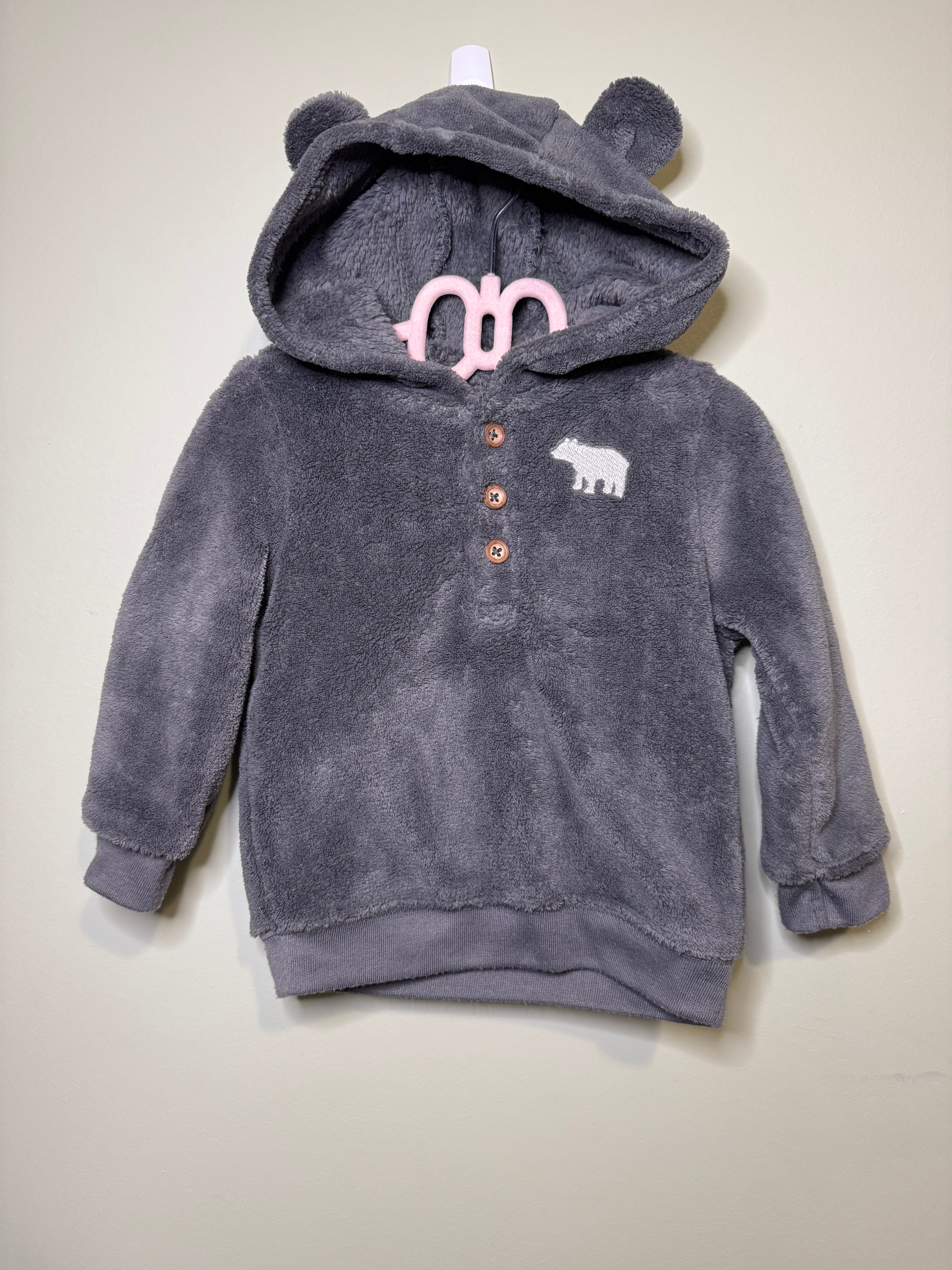 Carter’s – Fleece Zip-Up Hoodie – 18M