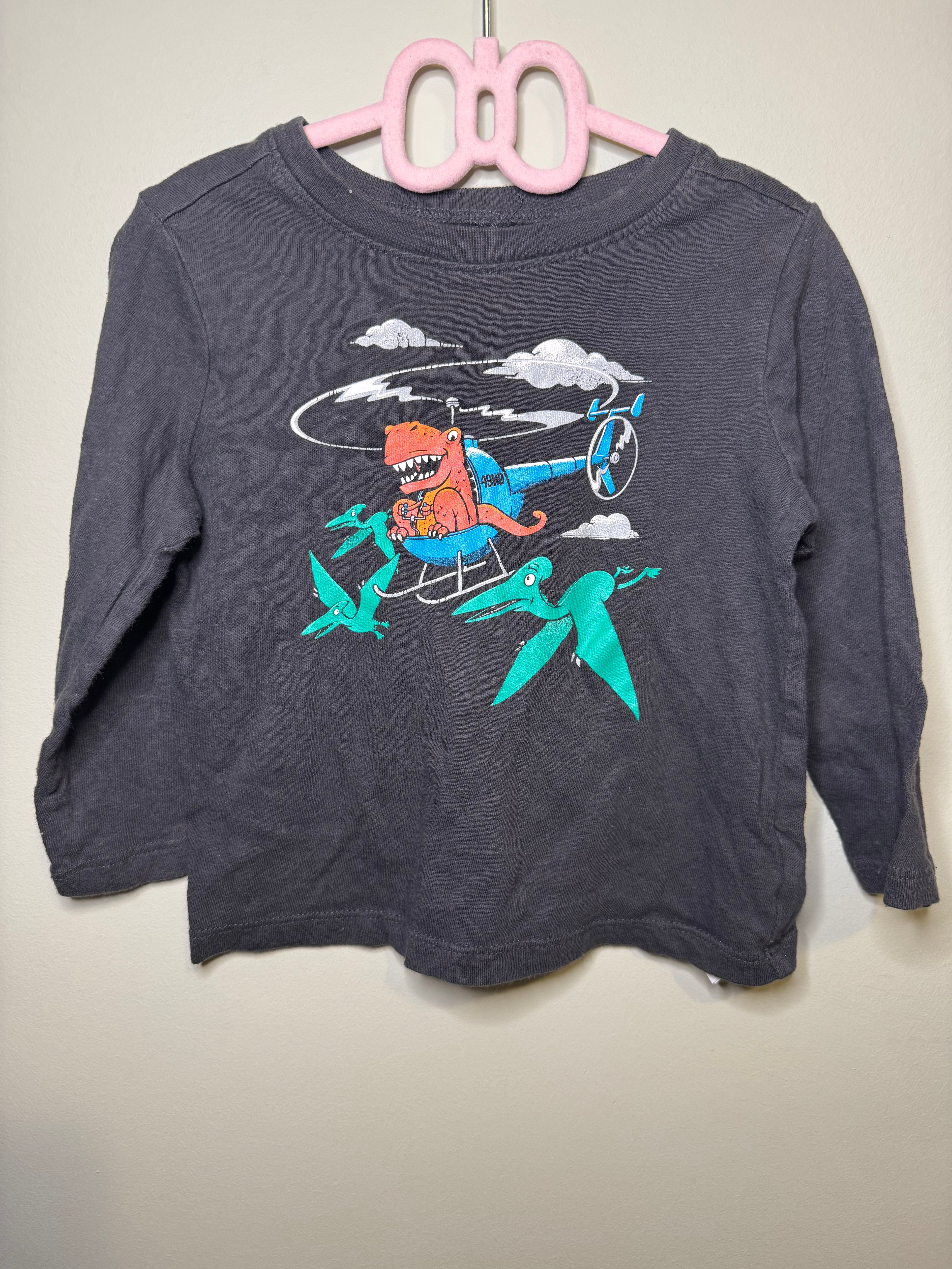 18–24 Months - Old Navy Long Sleeve Dino Graphic Tee