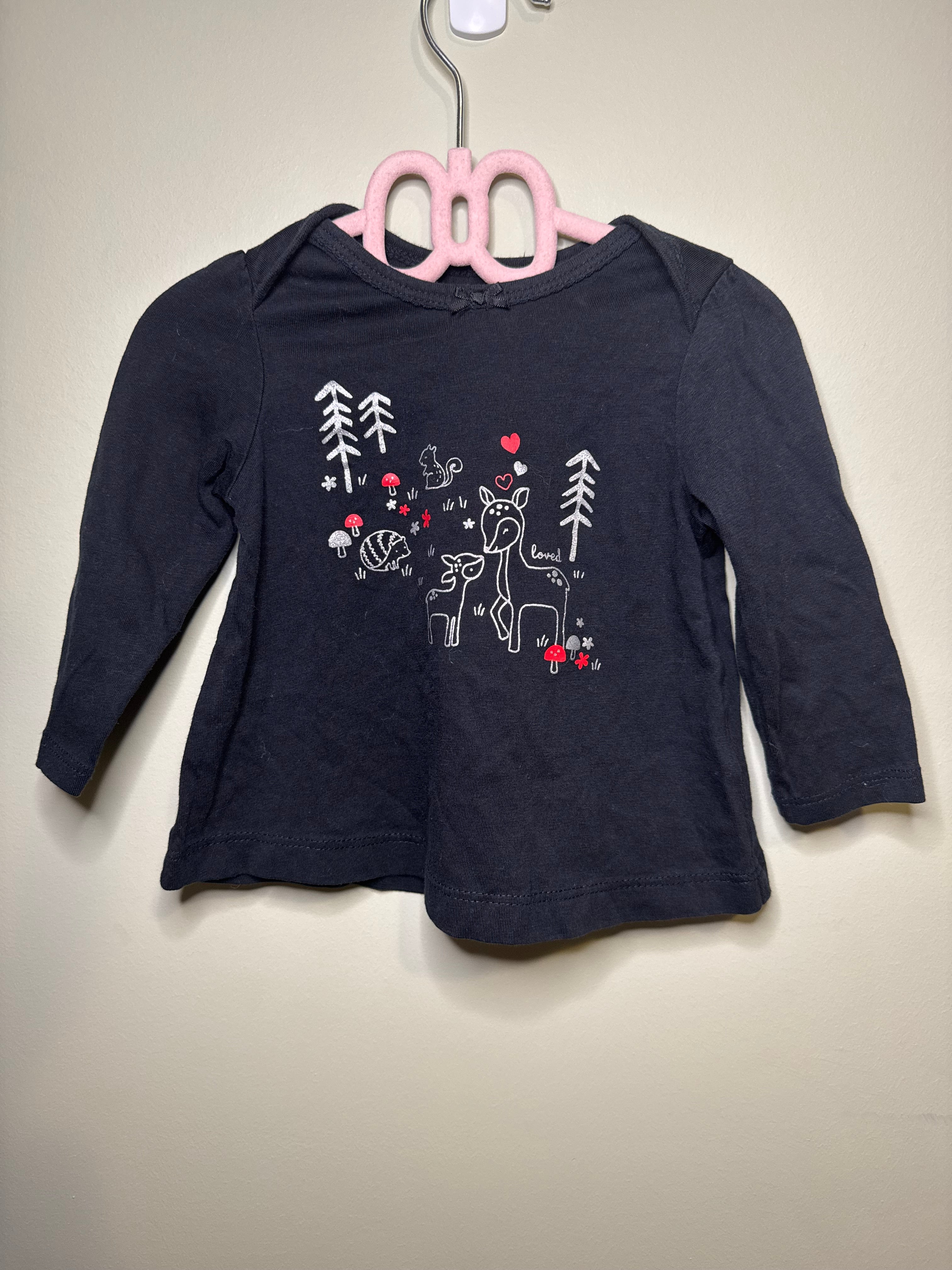 3 - 6 Month - Carter’s Woodland Long Sleeve Top