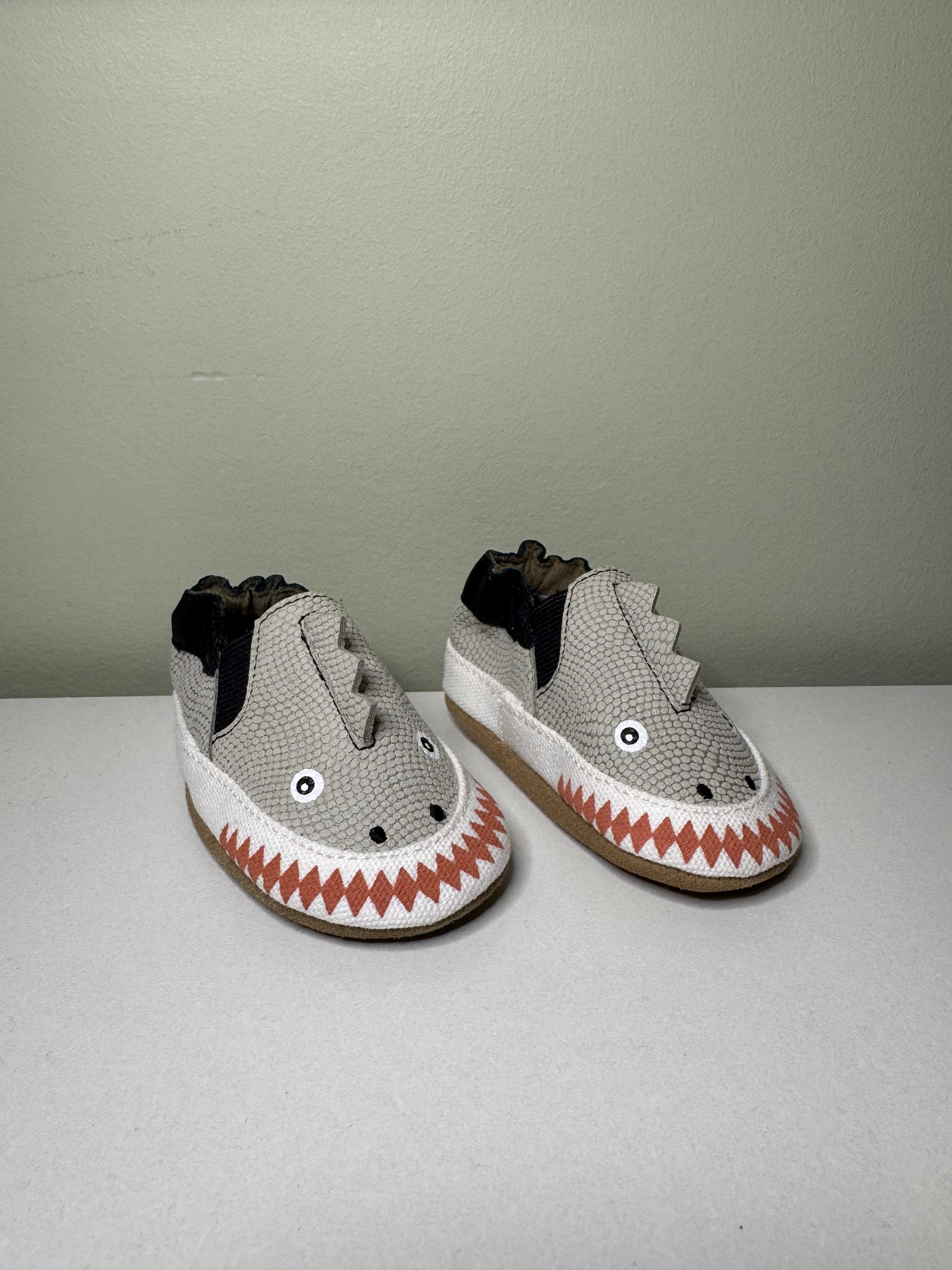 0-6 Month Shark Slippers