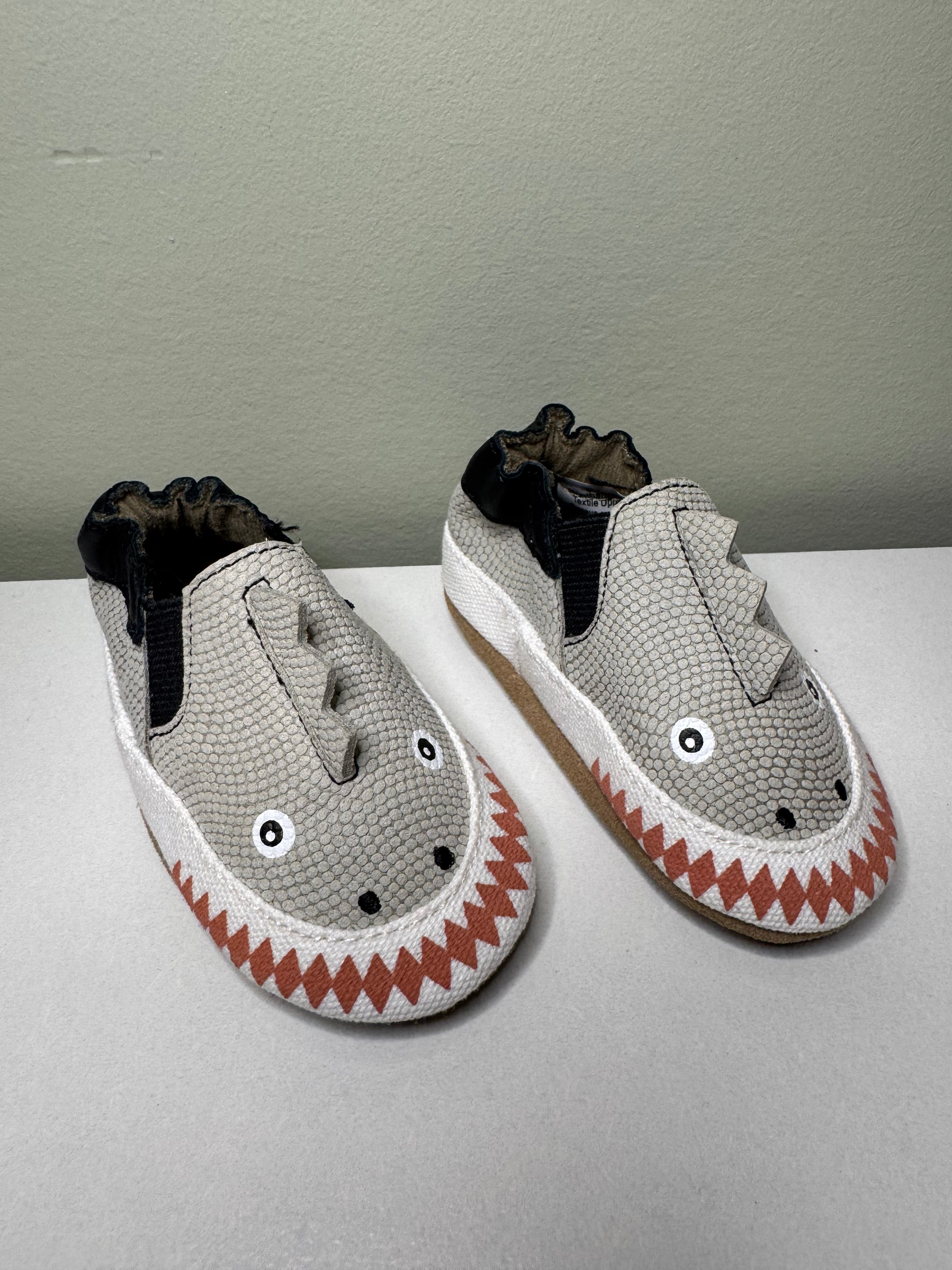 0-6 Month Shark Slippers