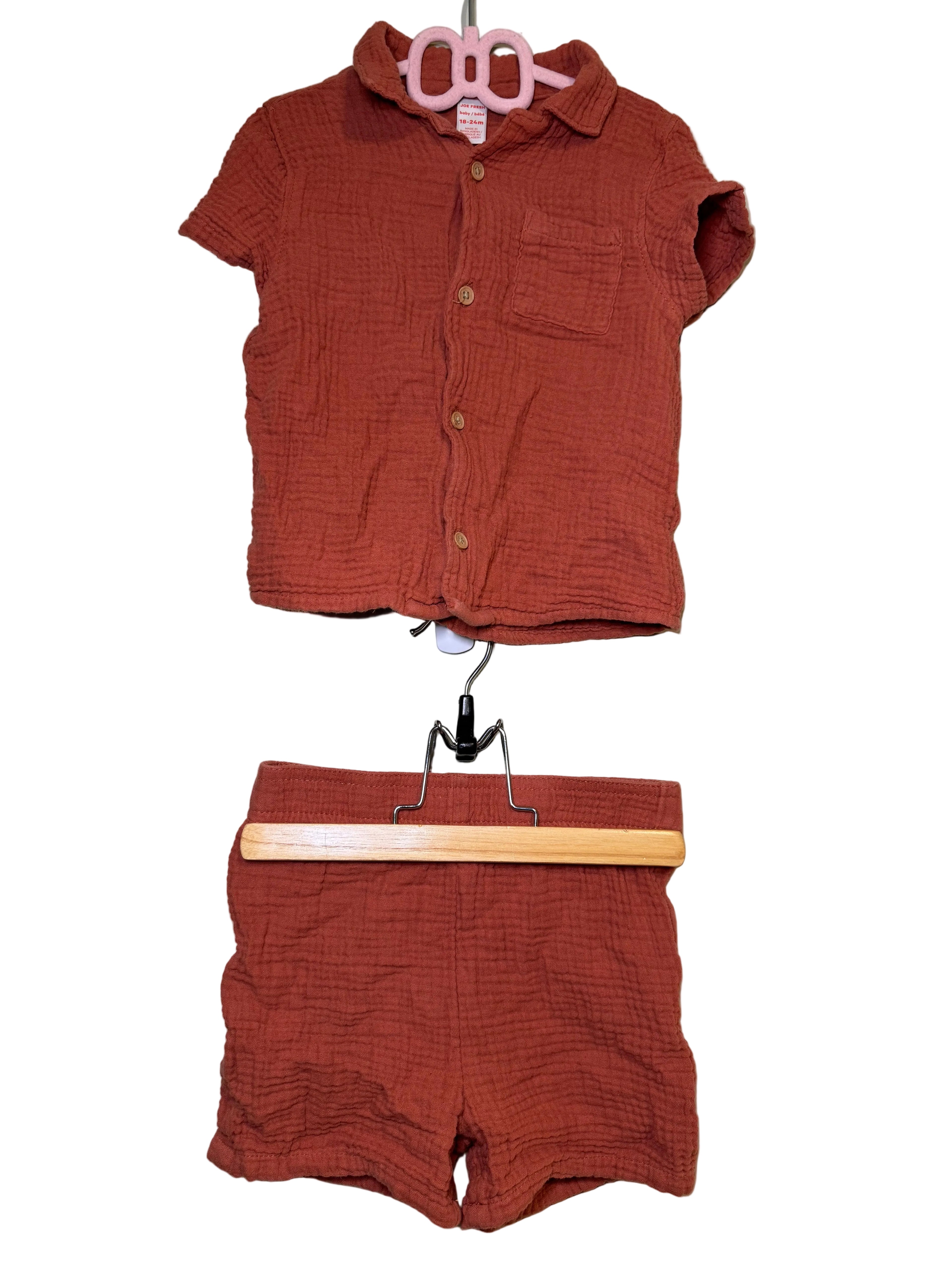 Shirt & Shorts Set – 18–24M