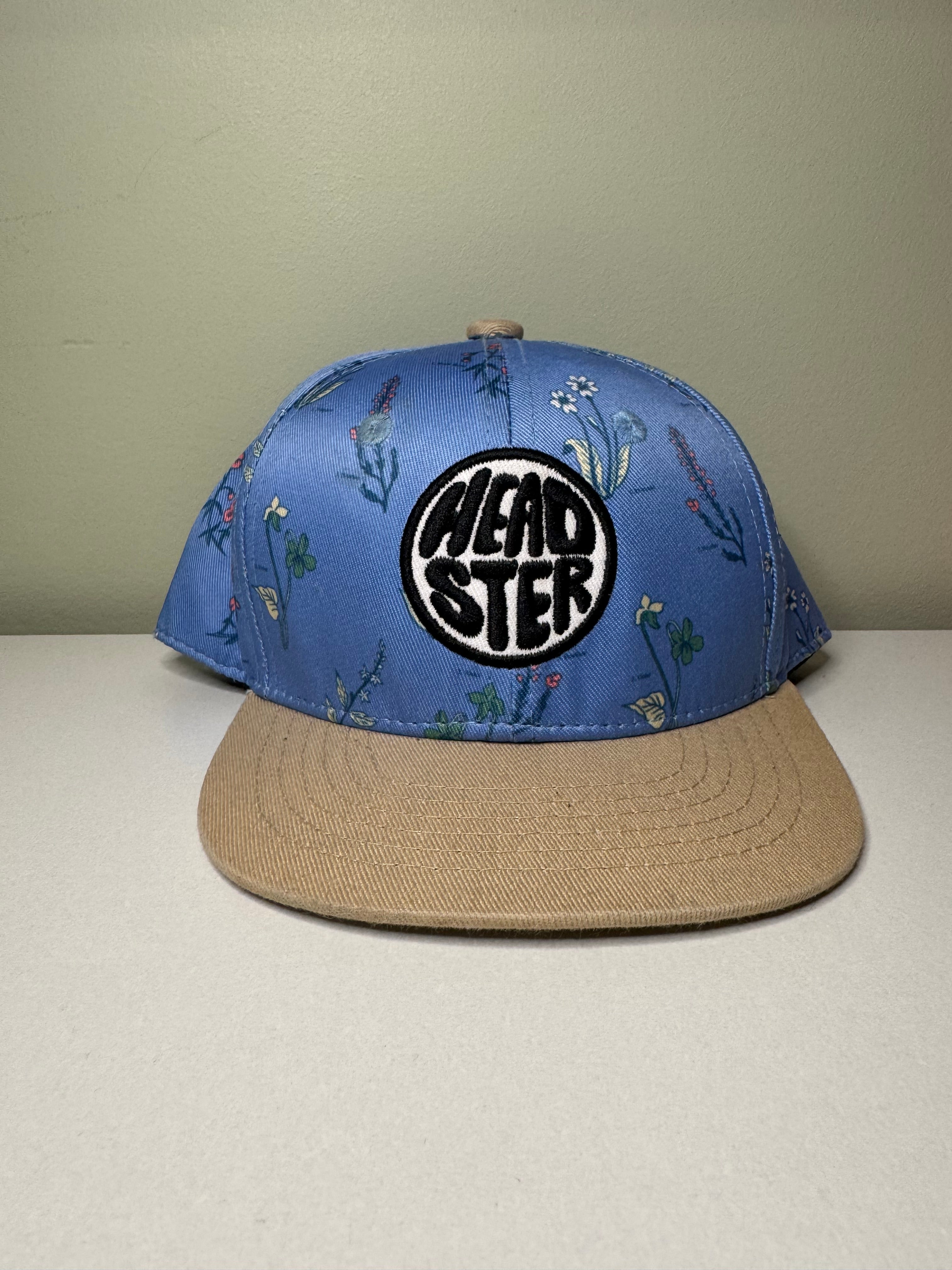 Headster Kids – Floral Snapback Hat – 48cm (likely 12-24 month)