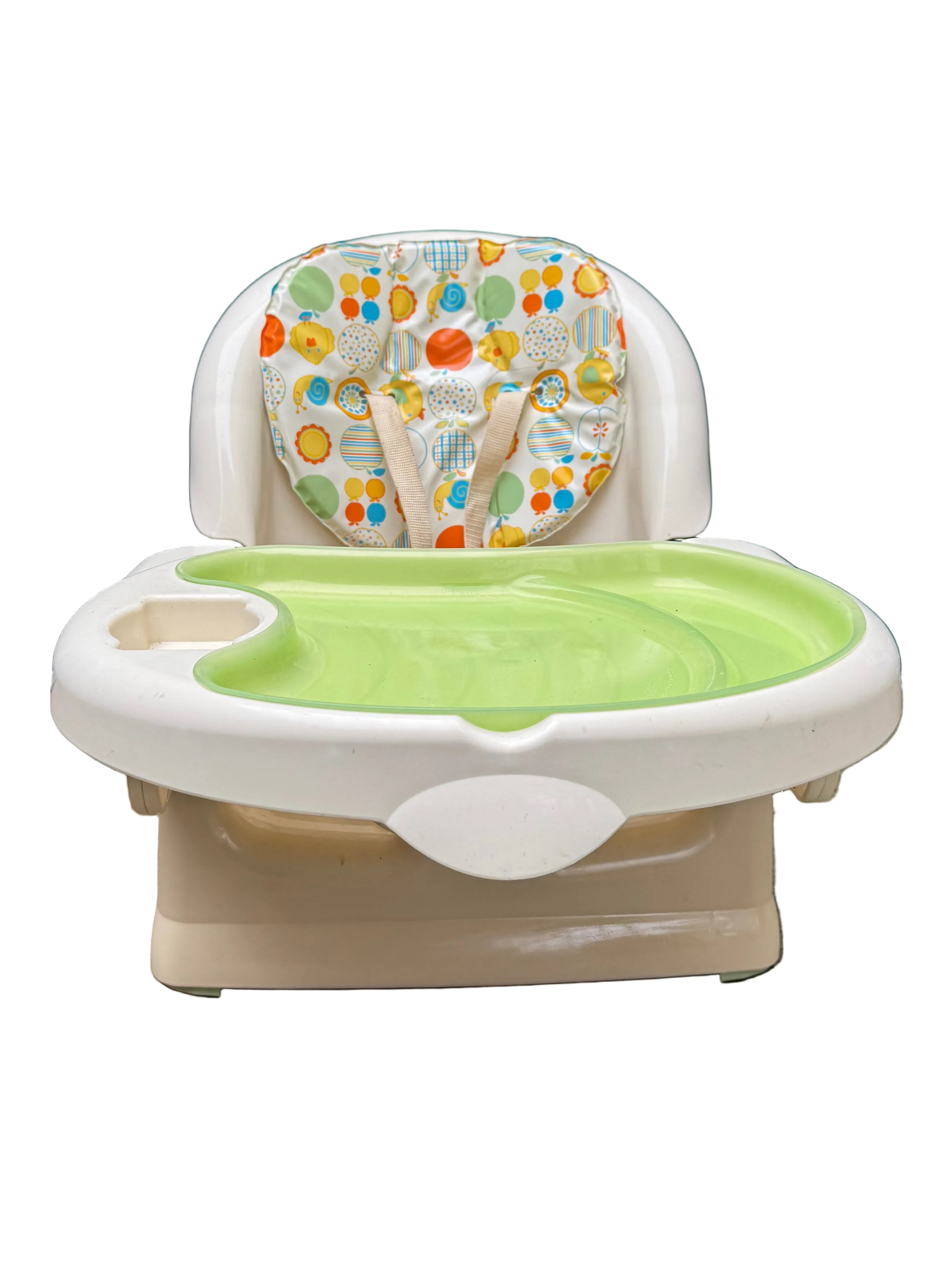 Fisher-Price – SpaceSaver High Chair (Green Tray)