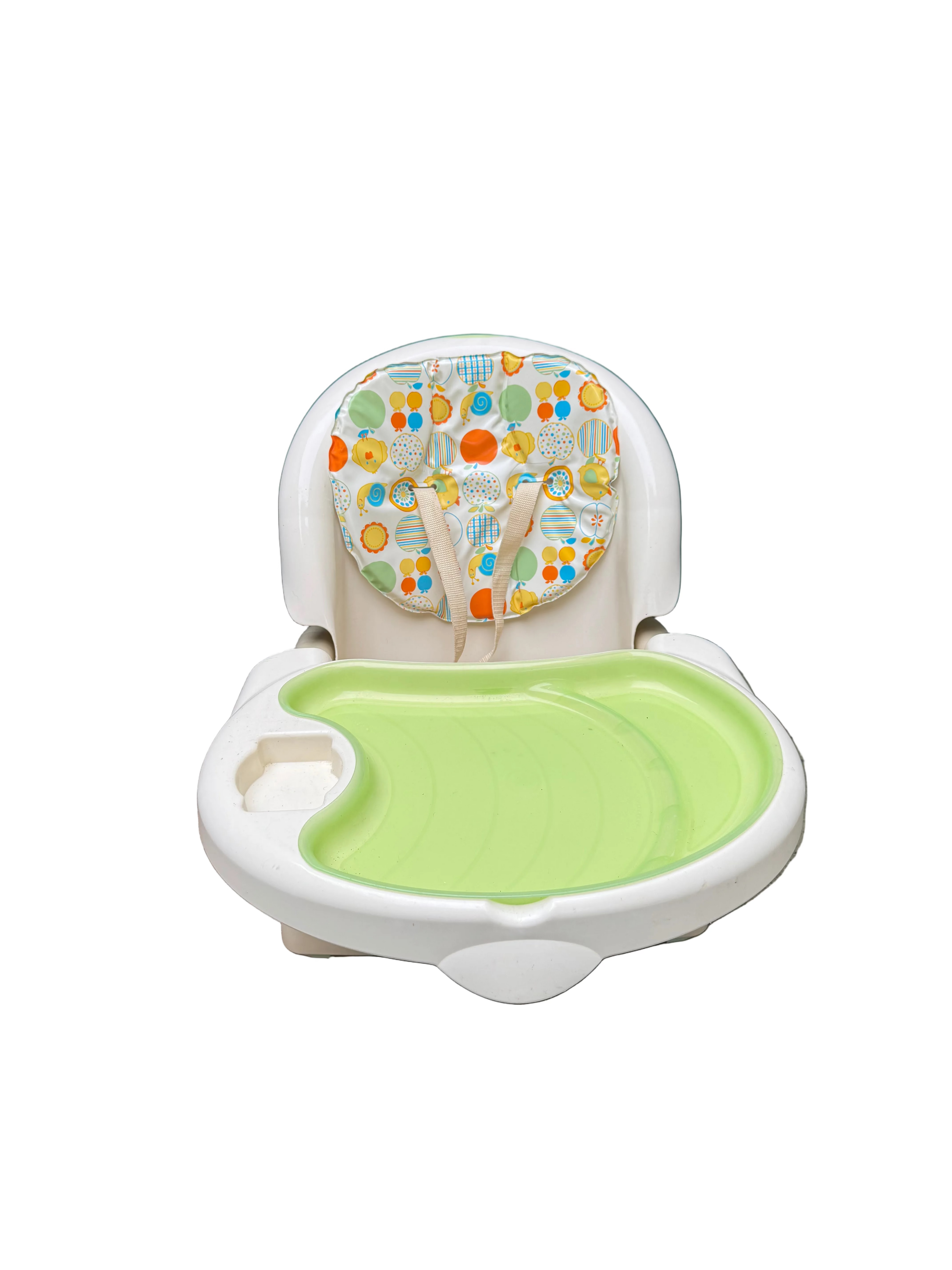 Fisher-Price – SpaceSaver High Chair (Green Tray)