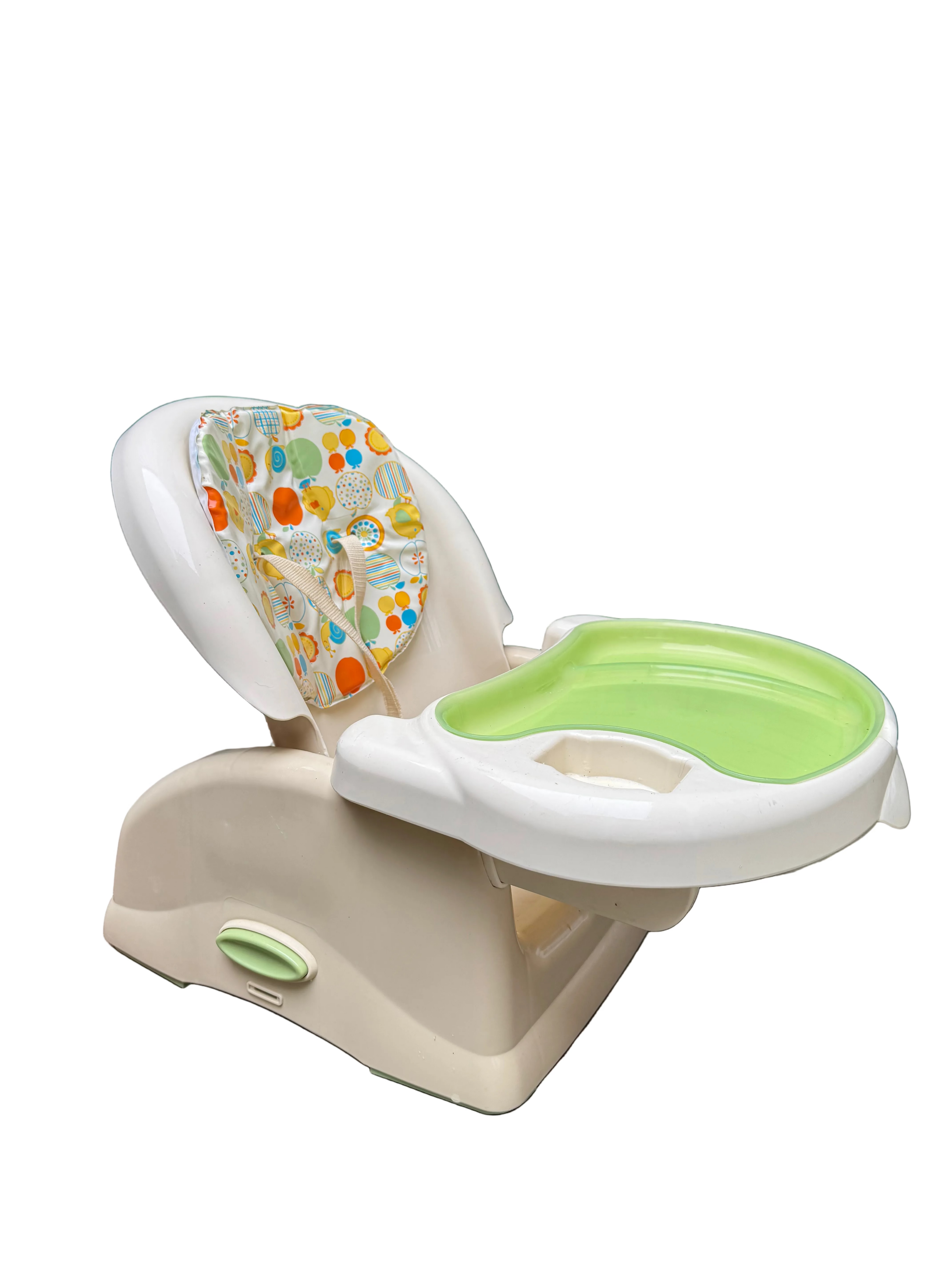 Fisher-Price – SpaceSaver High Chair (Green Tray)