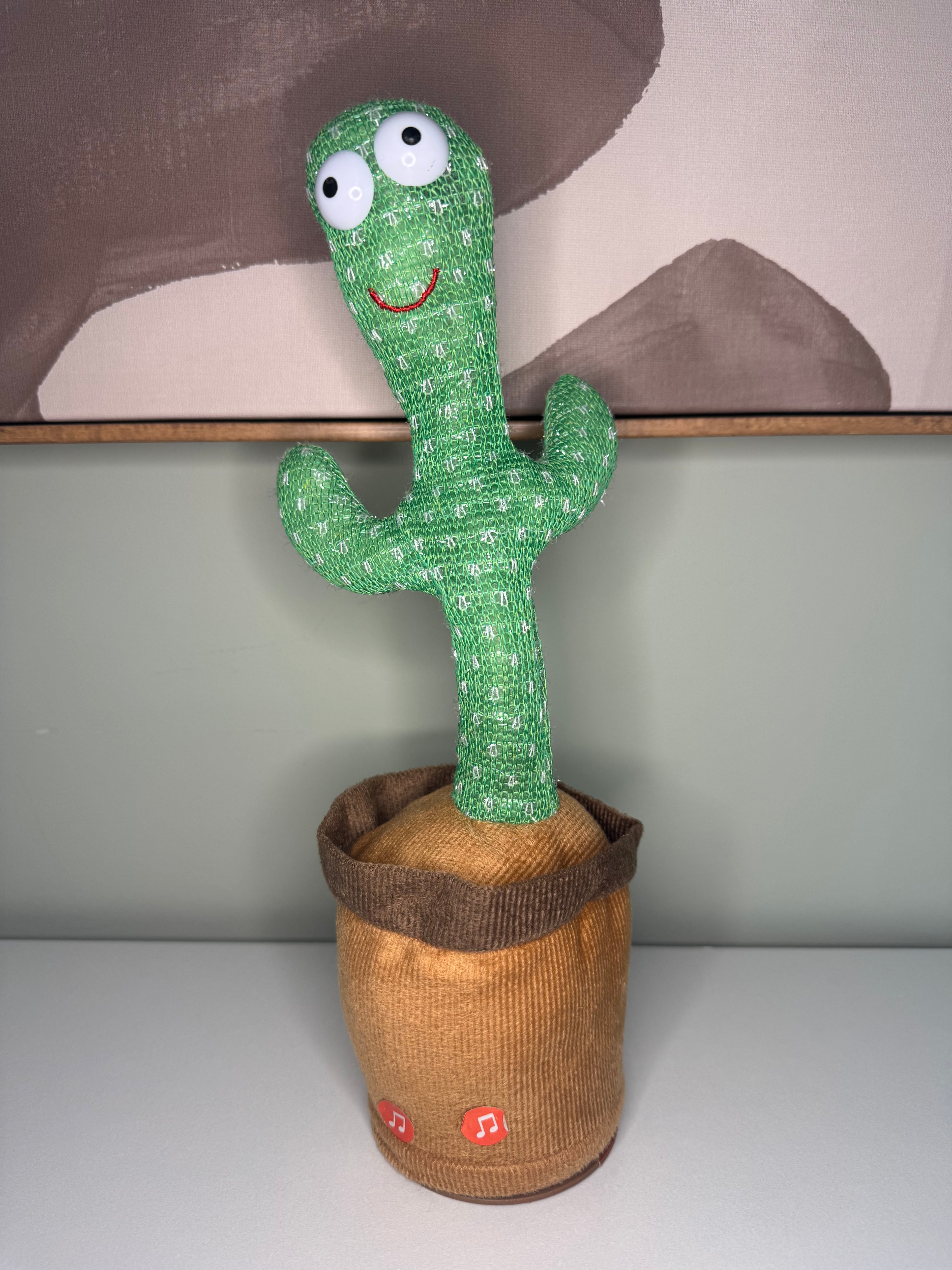 Dancing Cactus – Musical Interactive Plush Toy