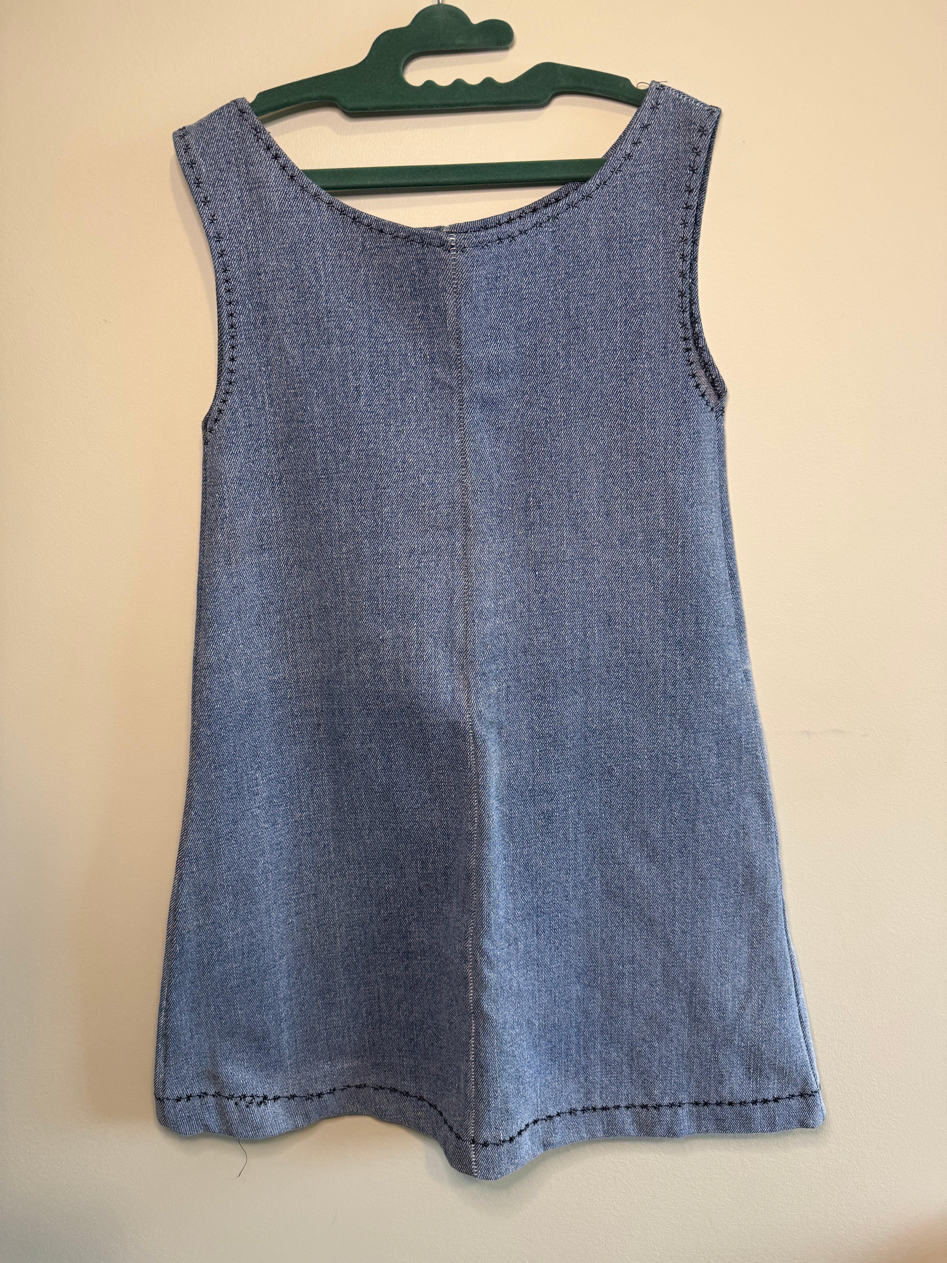 Handmade – Denim A-Line Dress – Approx. 5T