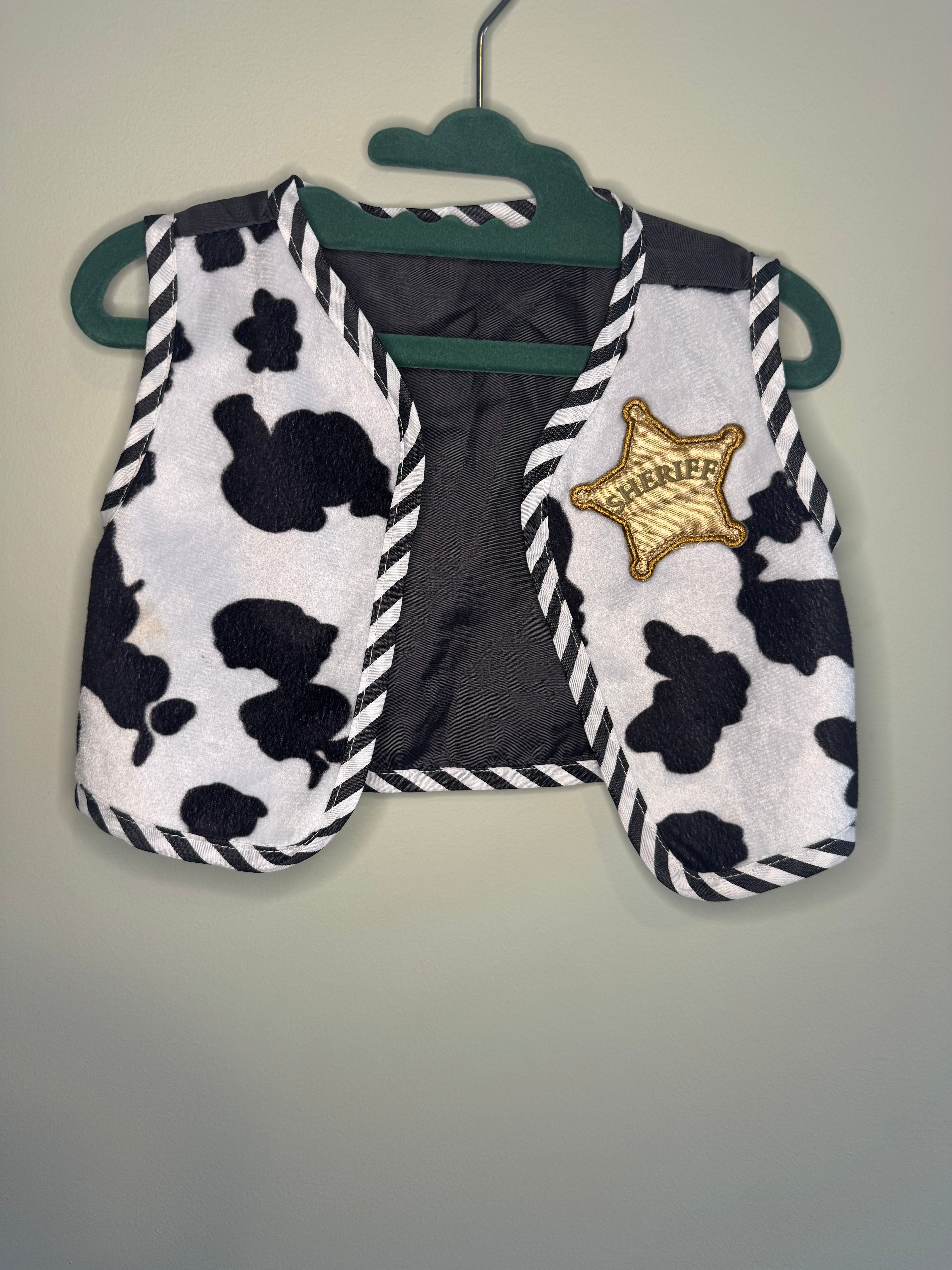 Cowboy Sheriff Costume Vest – Toddler Size