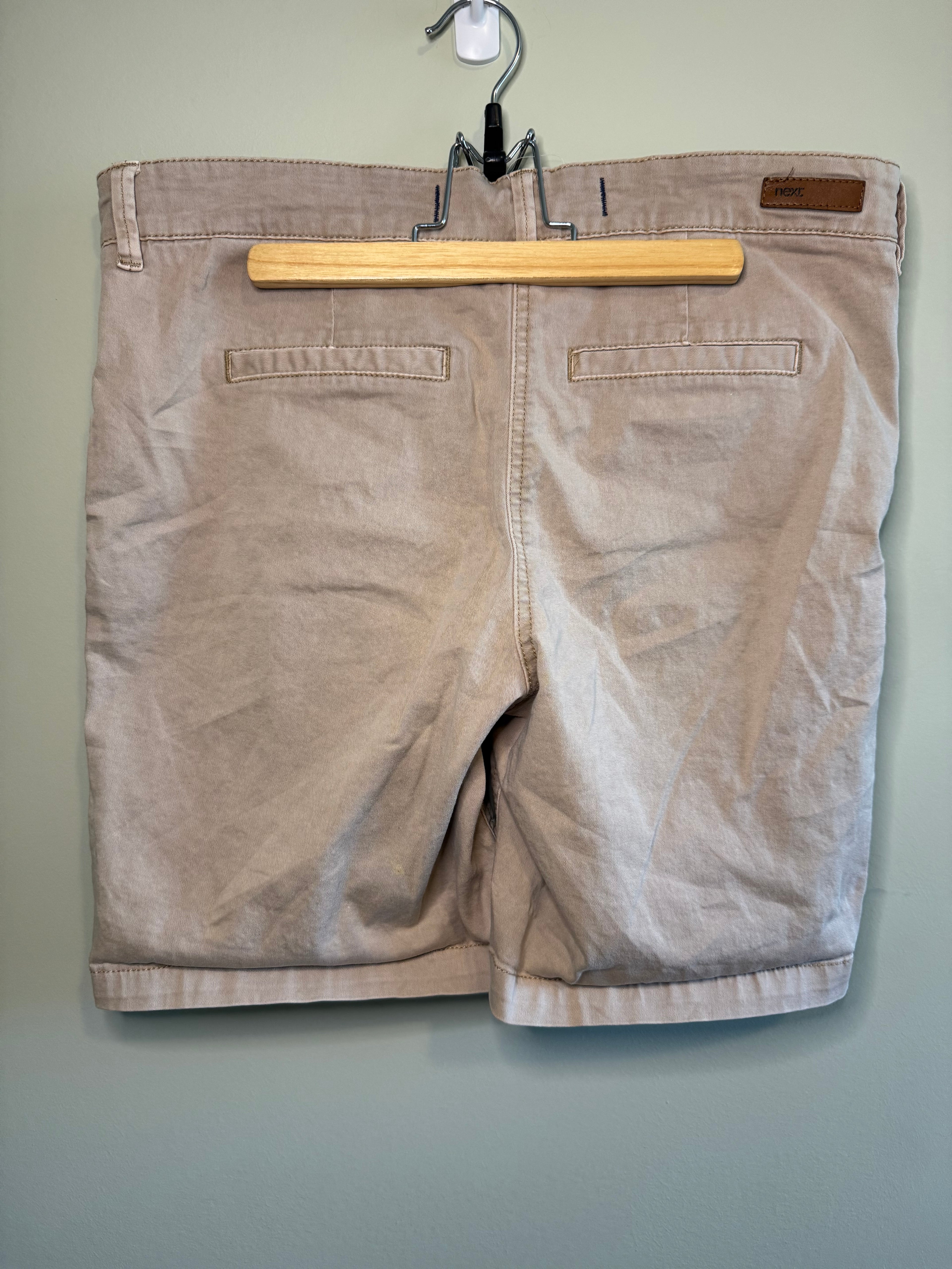 Next – Cotton Stretch Chino Shorts – Size 6 Women's