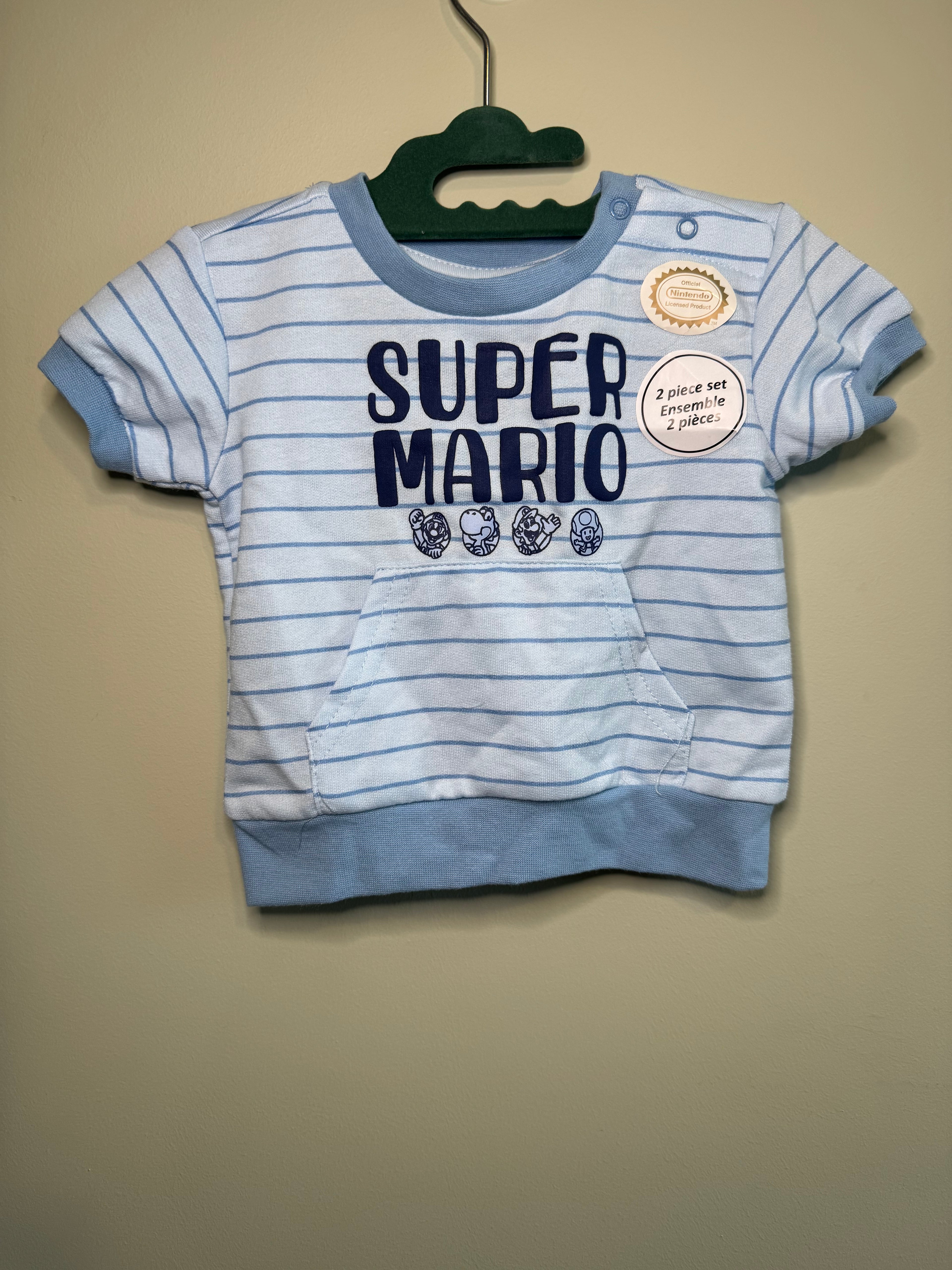Baby Super Mario 2-Piece Set – 0–3M