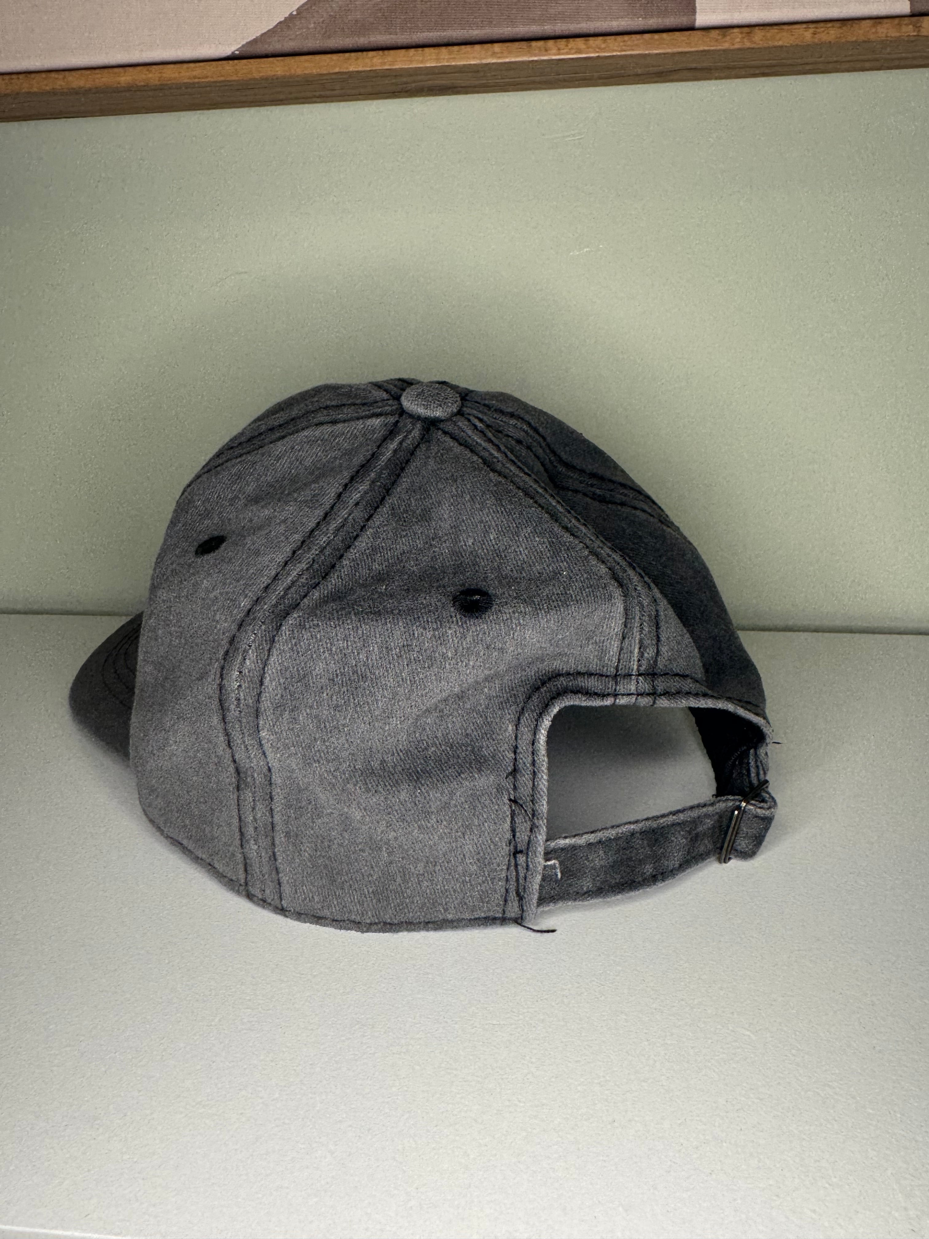 Salt Spring Island – Washed Grey Baseball Cap – Adjustable
