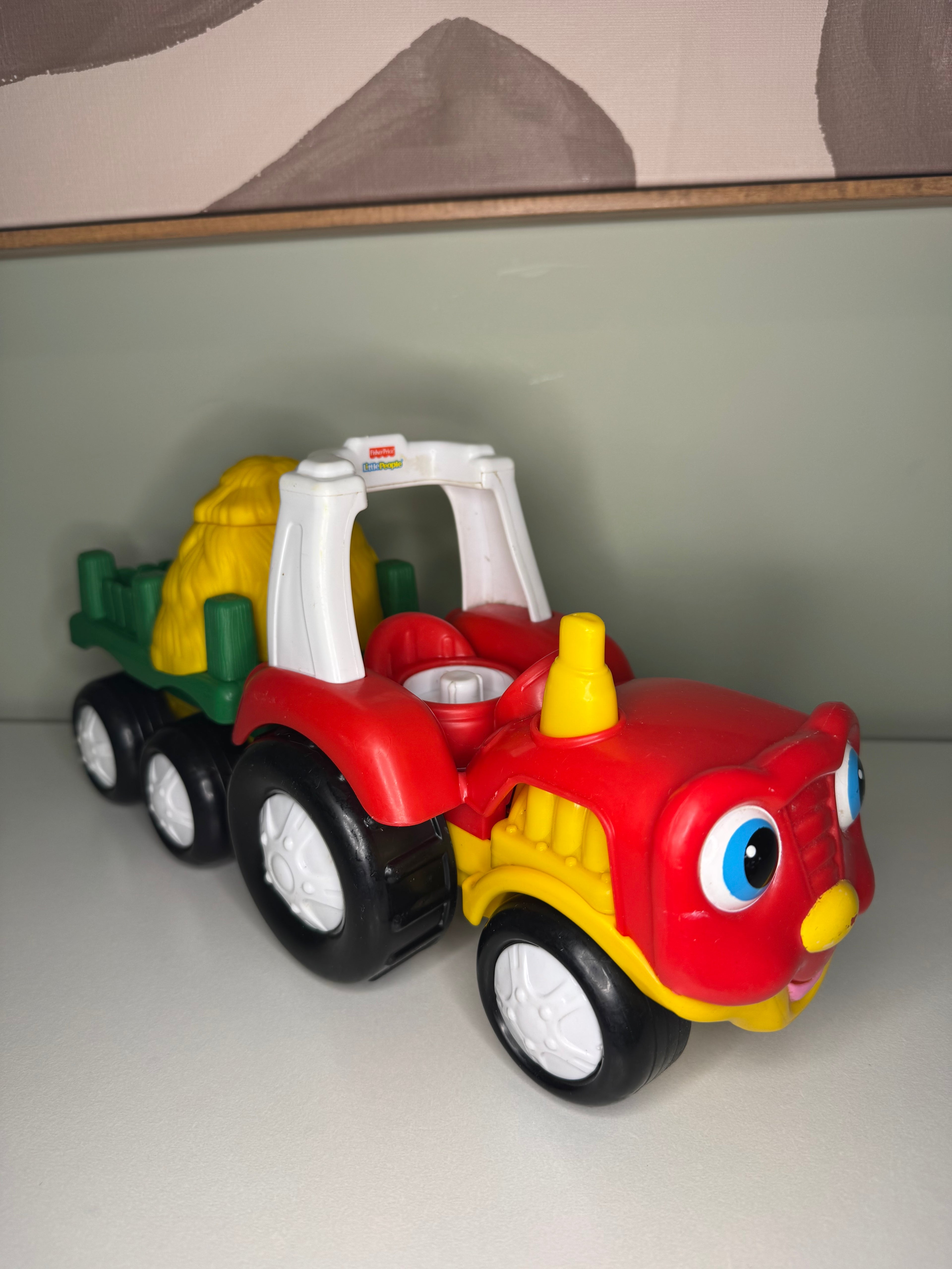 Fisher-Price – Little People Tractor & Hay Wagon