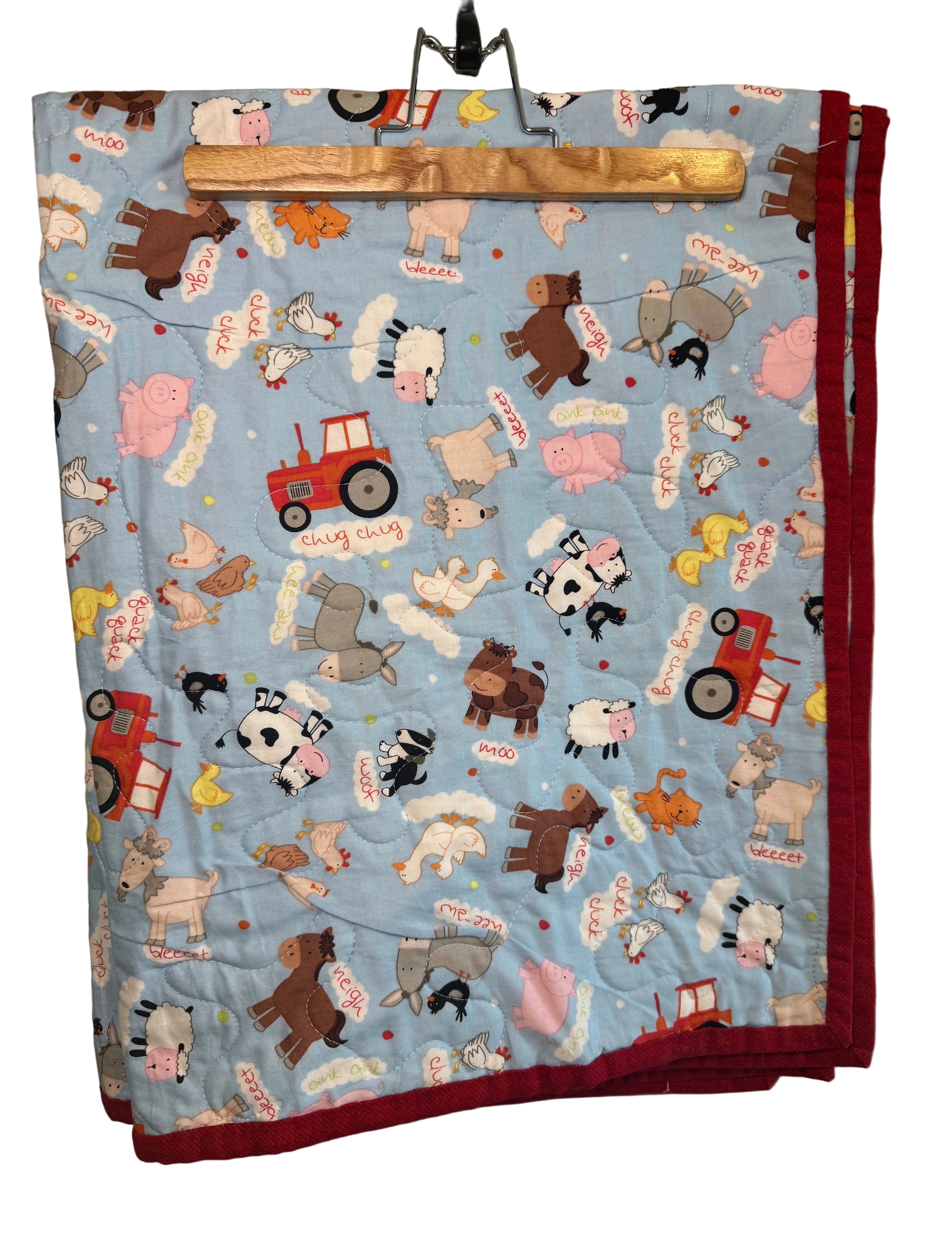 Handmade – Farm Animal Patchwork Quilt